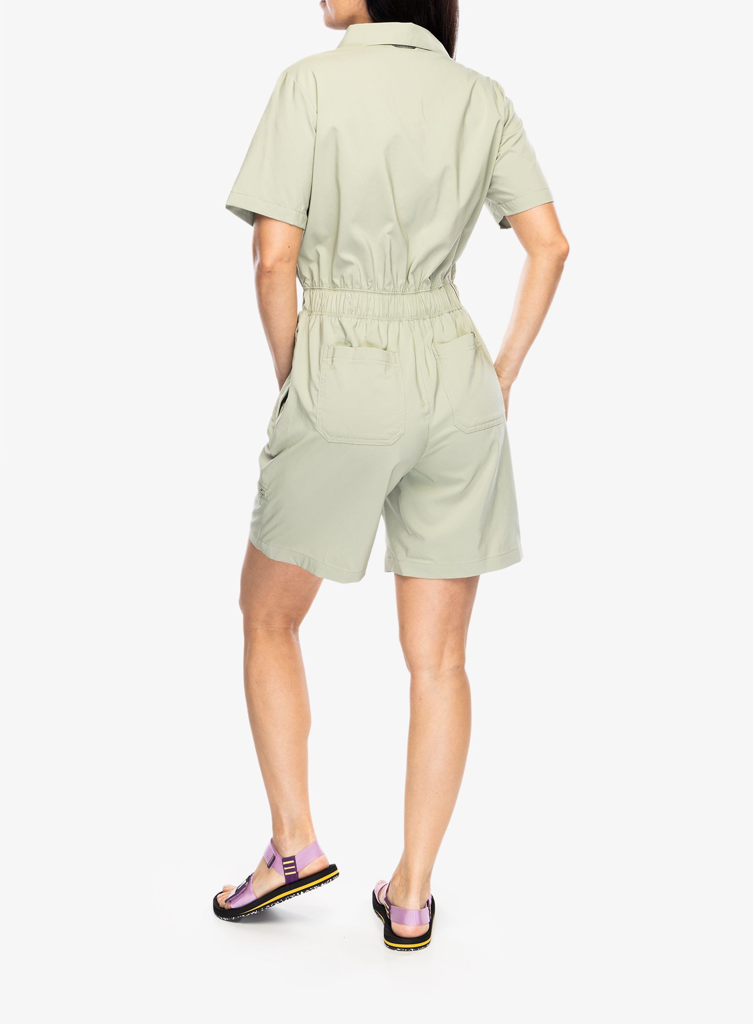 Dámská kombinéza Columbia Silver Ridge Utility Romper - safari