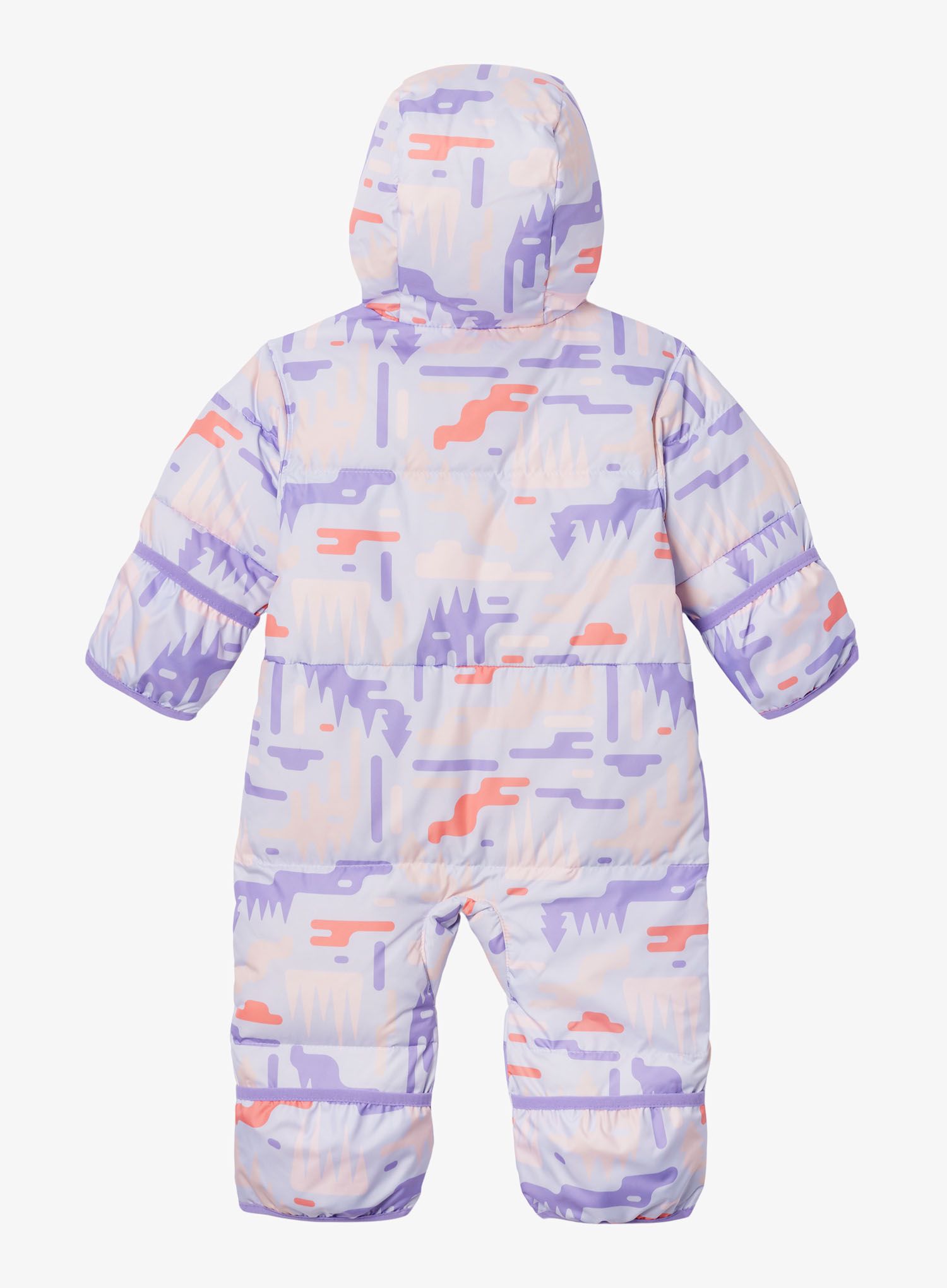 Dětská kombinéza Columbia Snuggly Bunny II Bunting - snowdrift highland/purple