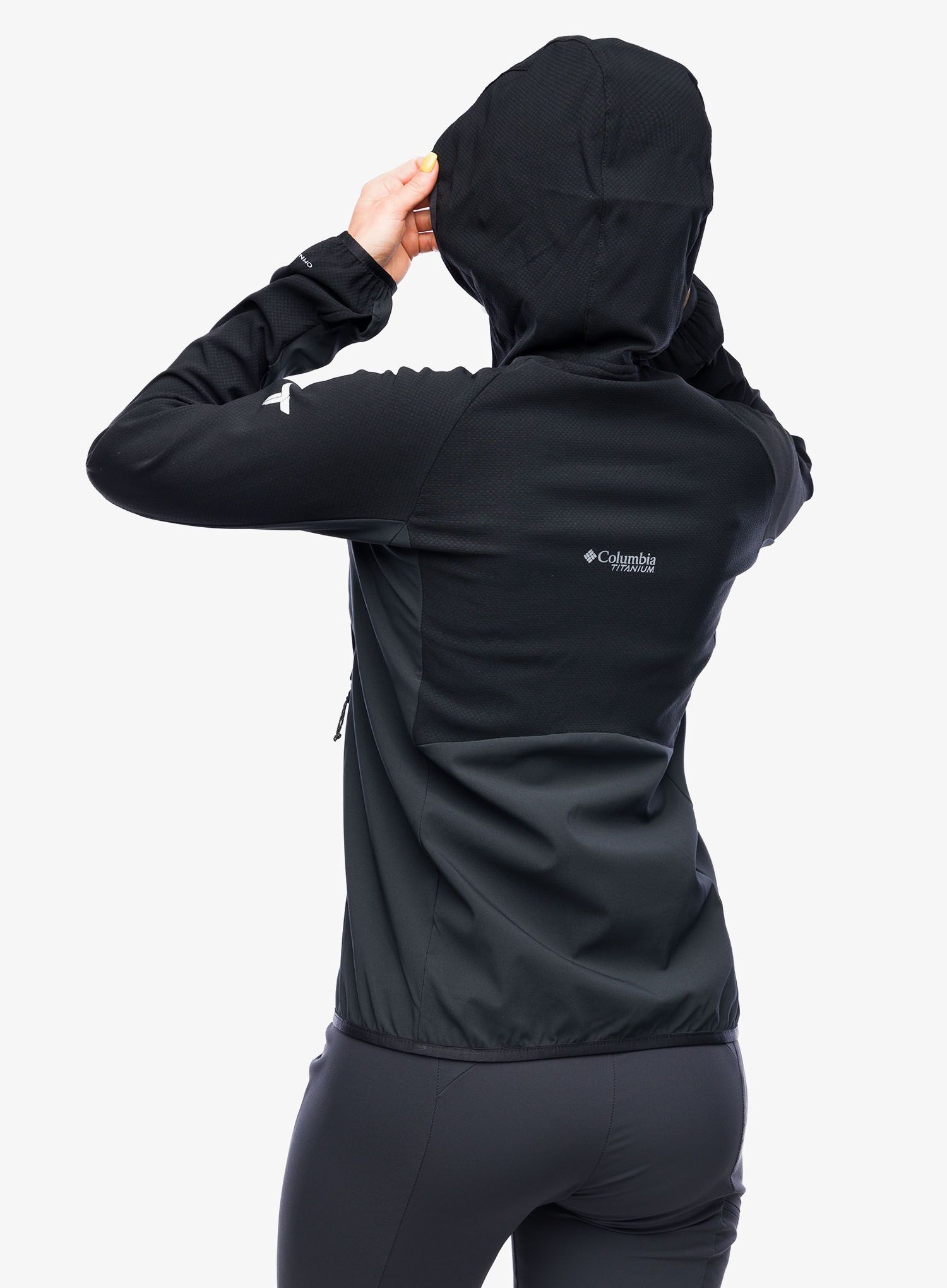 Dámská mikina na zip Columbia Spectre Ridge Full Zip Hooded Tech Fleece - black