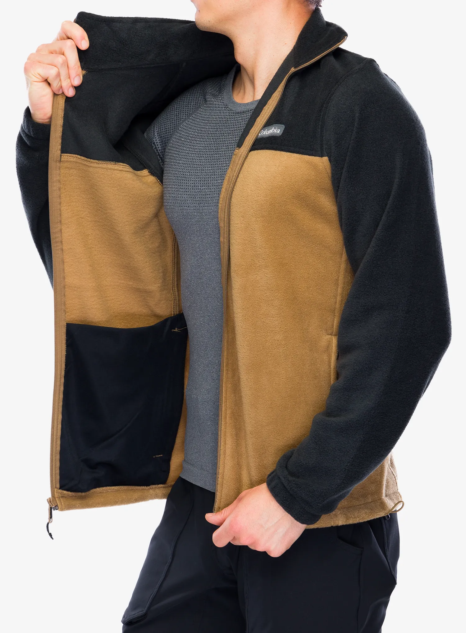 Fleecová bunda Columbia Steens Mountain 2.0 - black/delta