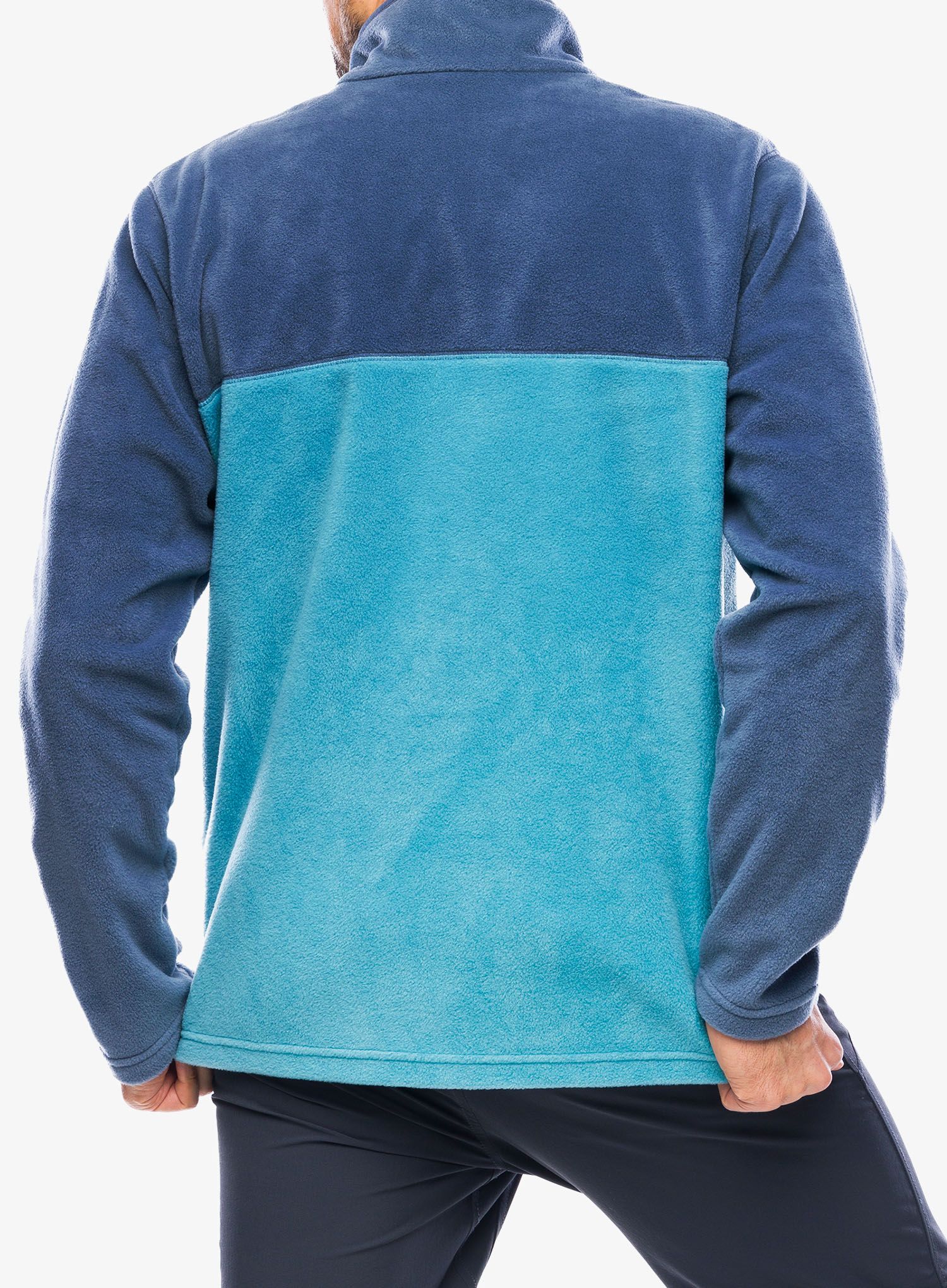 Mikina bez kapuce Columbia Steens Mountain Half Snap - shasta/dark mountain
