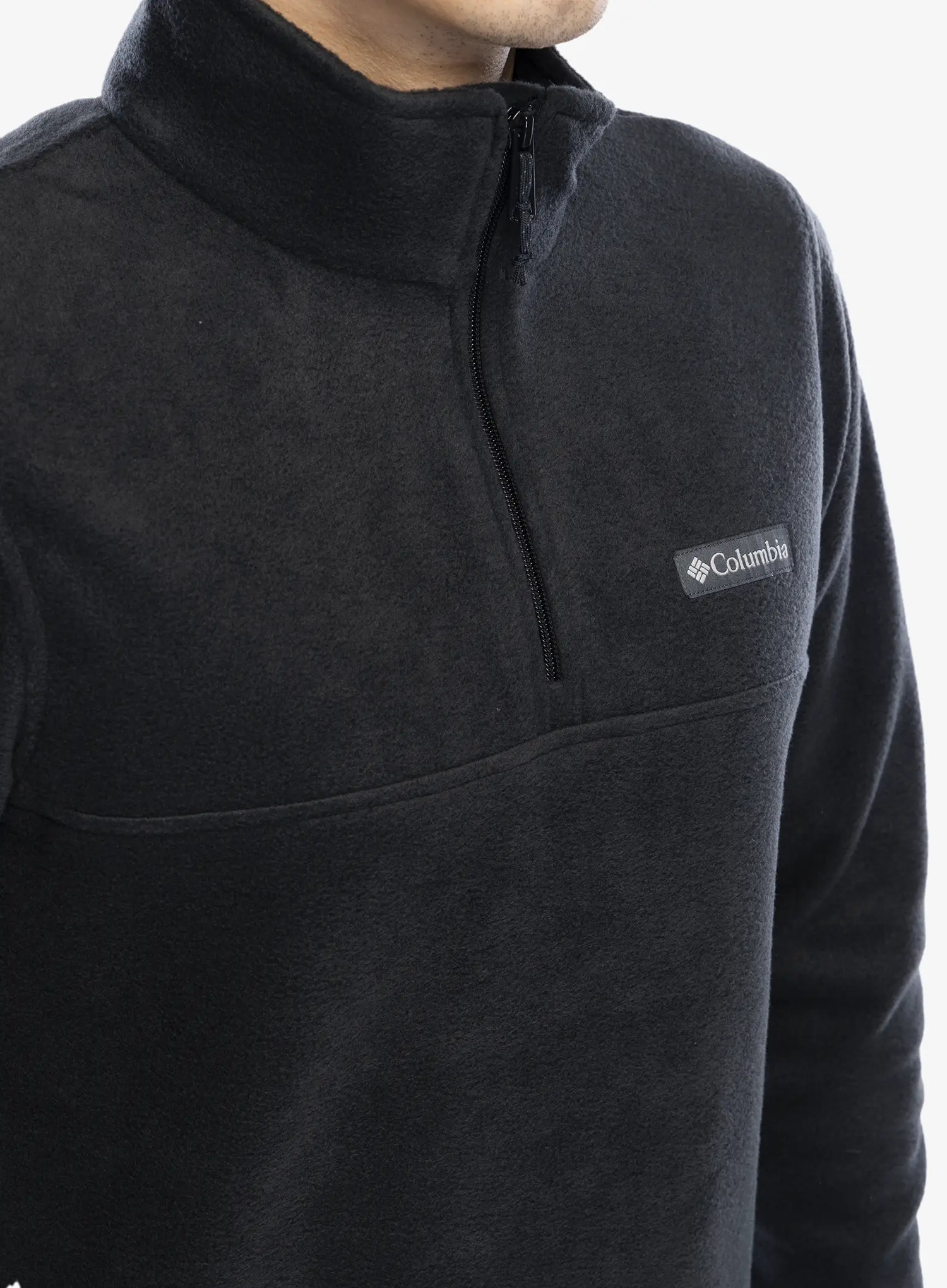 Fleecová mikina Columbia Steens Mountain Half Zip - black