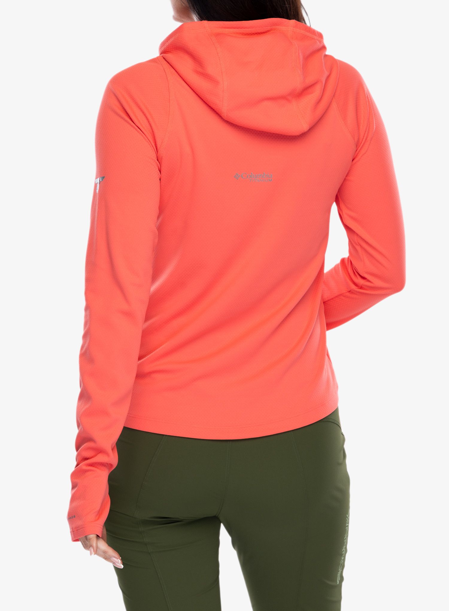 Dámská mikina s kapucí Columbia Summit Valley Hoodie - juicy
