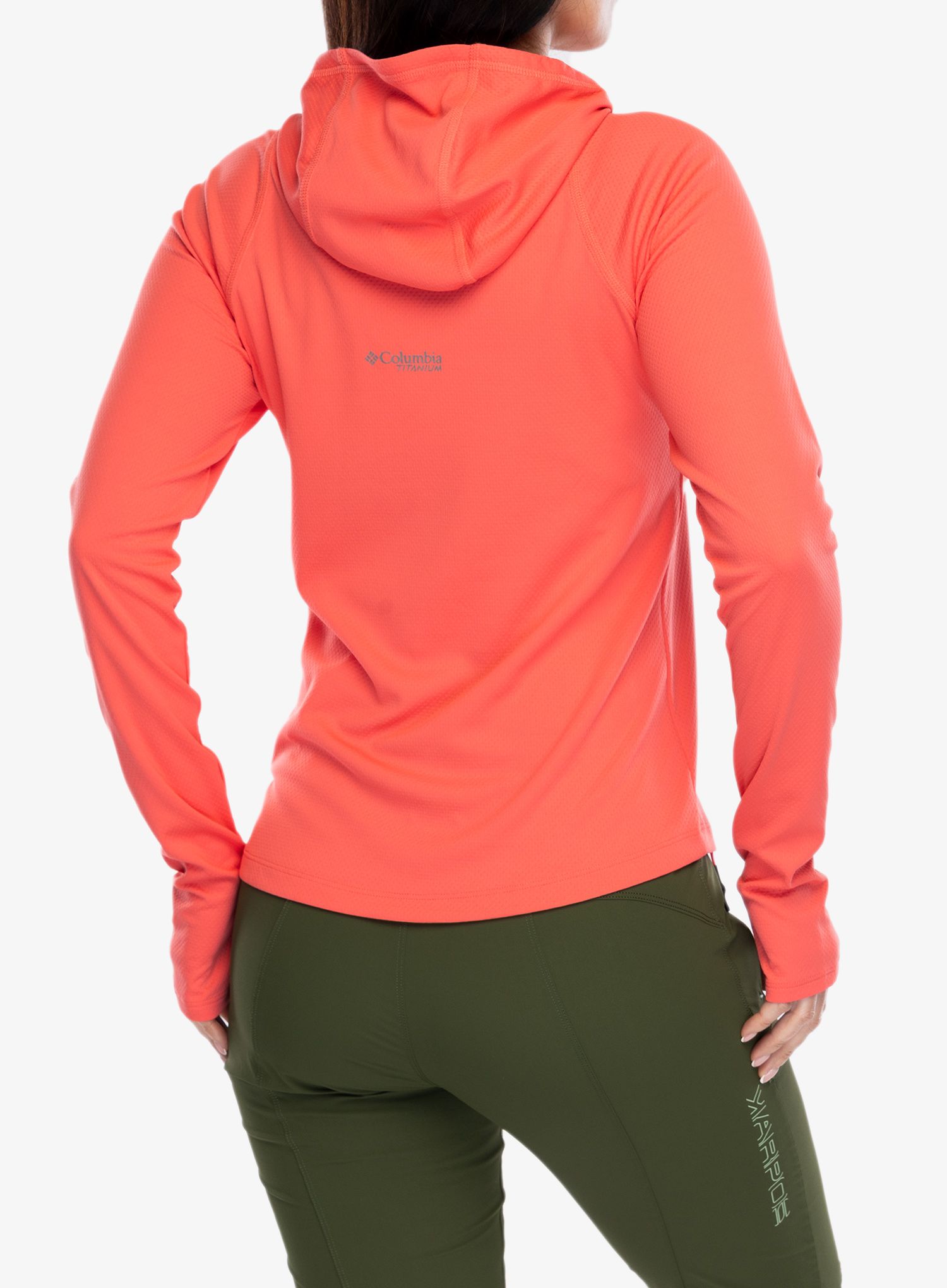 Dámská mikina s kapucí Columbia Summit Valley Hoodie - juicy
