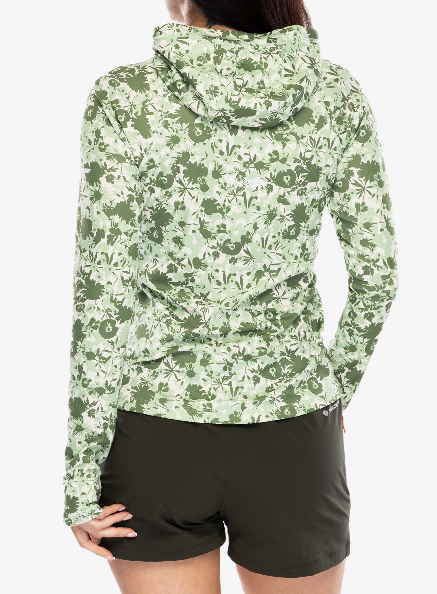 Dámská mikina s kapucí Columbia Summit Valley Hoodie - sage leaf popflorid