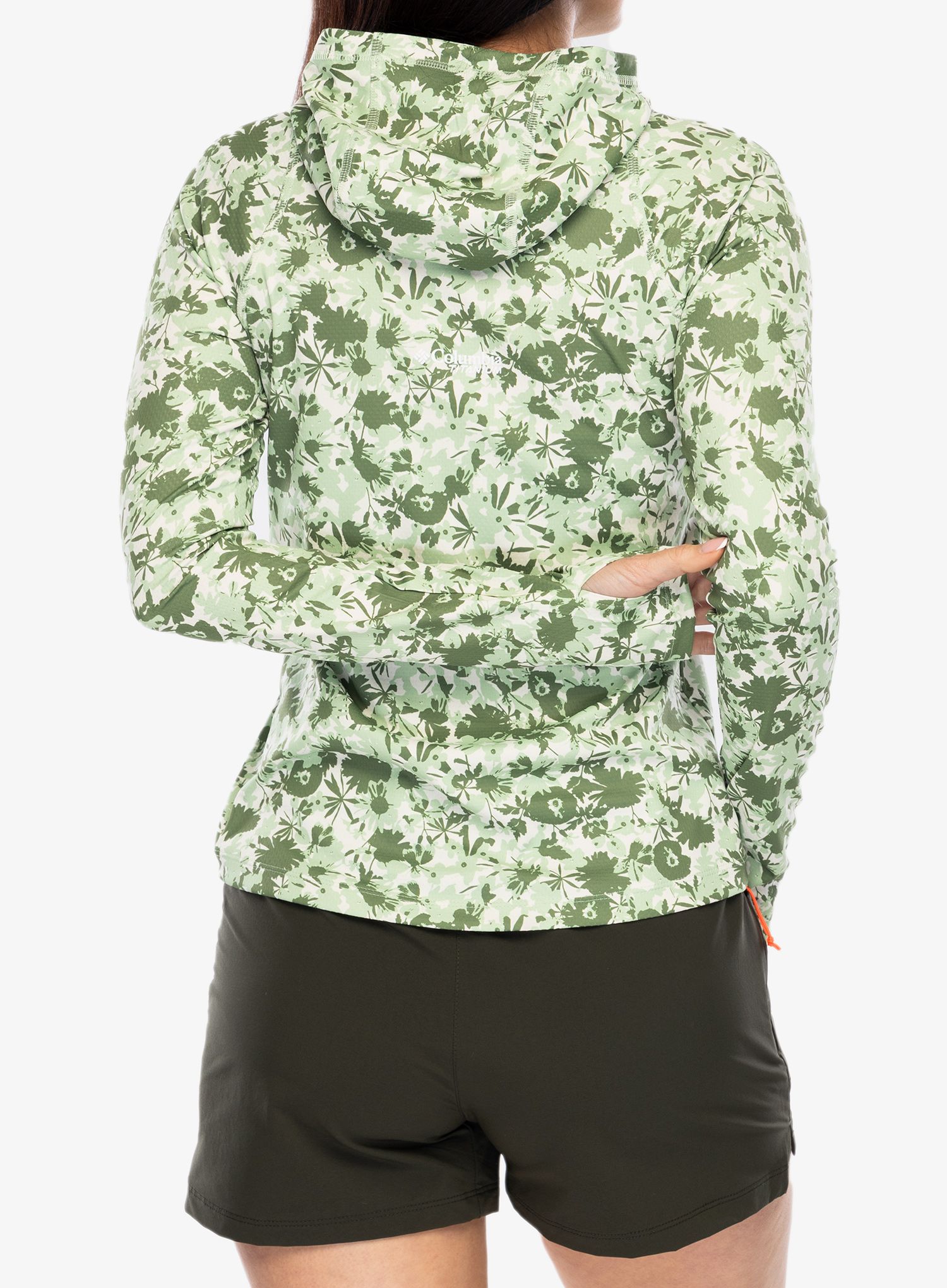 Dámská mikina s kapucí Columbia Summit Valley Hoodie - sage leaf popflorid
