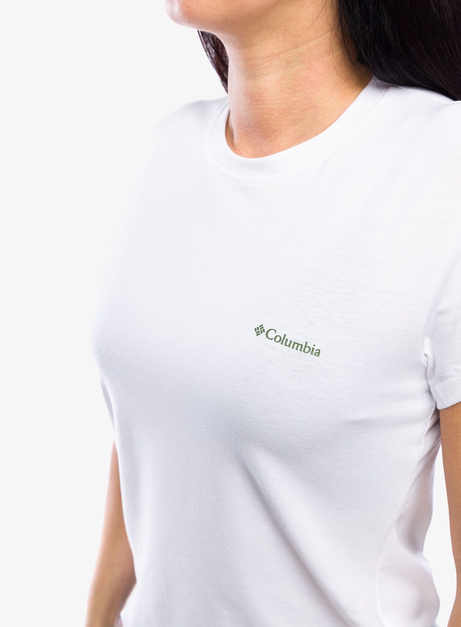 Dámské tričko Columbia Sun Trek S/S Graphic Tee - white/epicamp