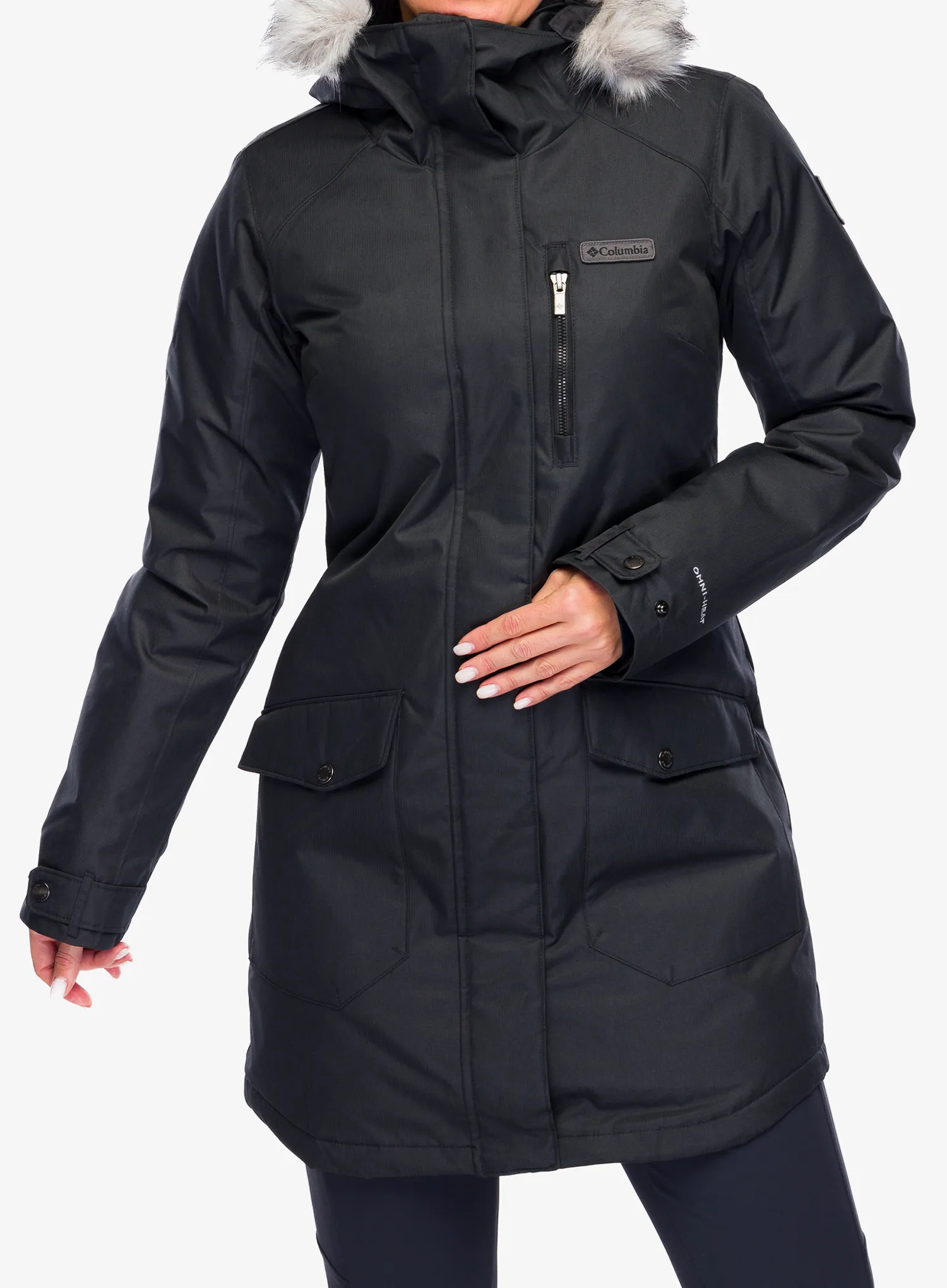 Dámský kabát Columbia Suttle Mountain Long Insulated Jacket - black