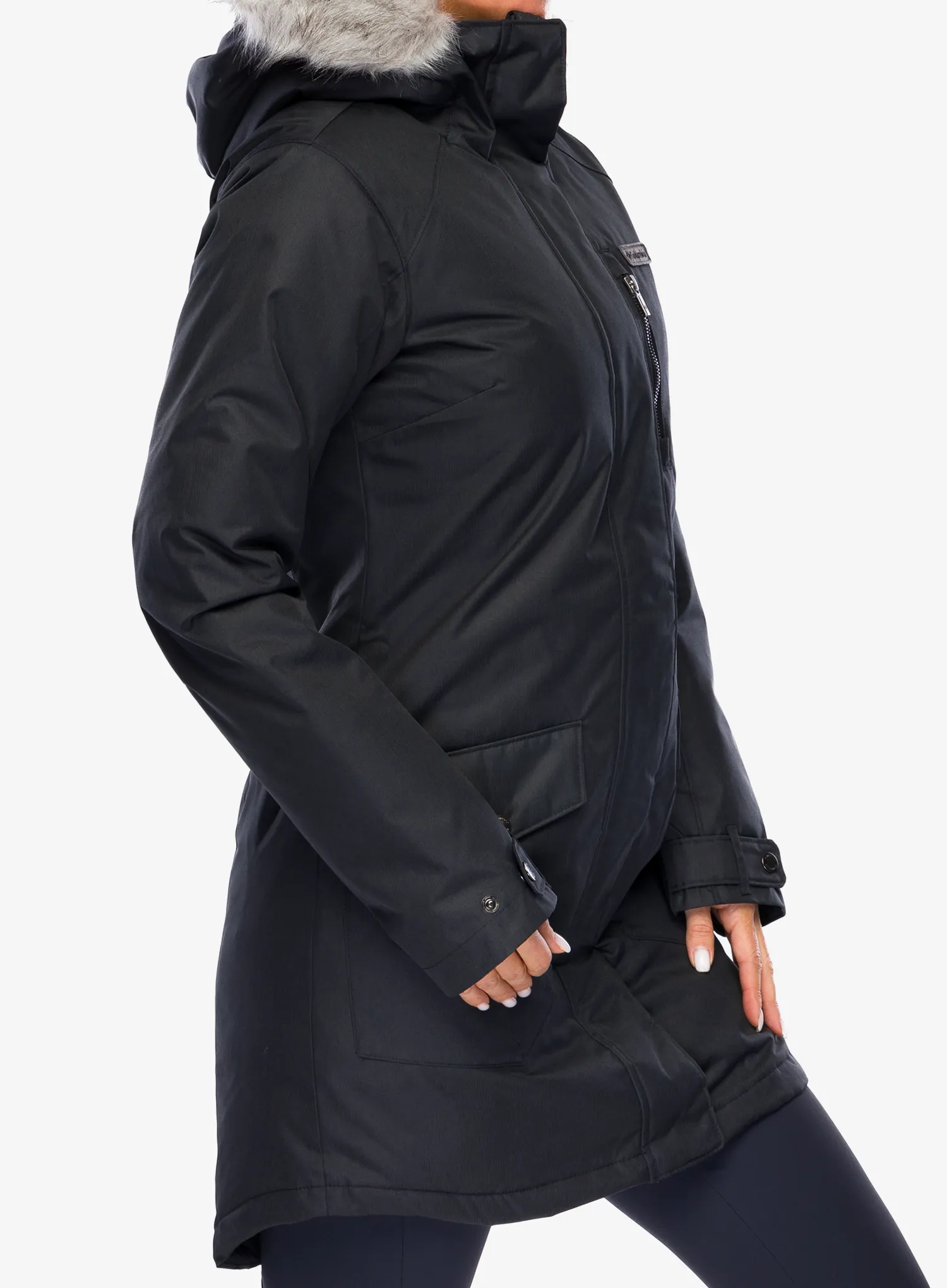 Dámský kabát Columbia Suttle Mountain Long Insulated Jacket - black