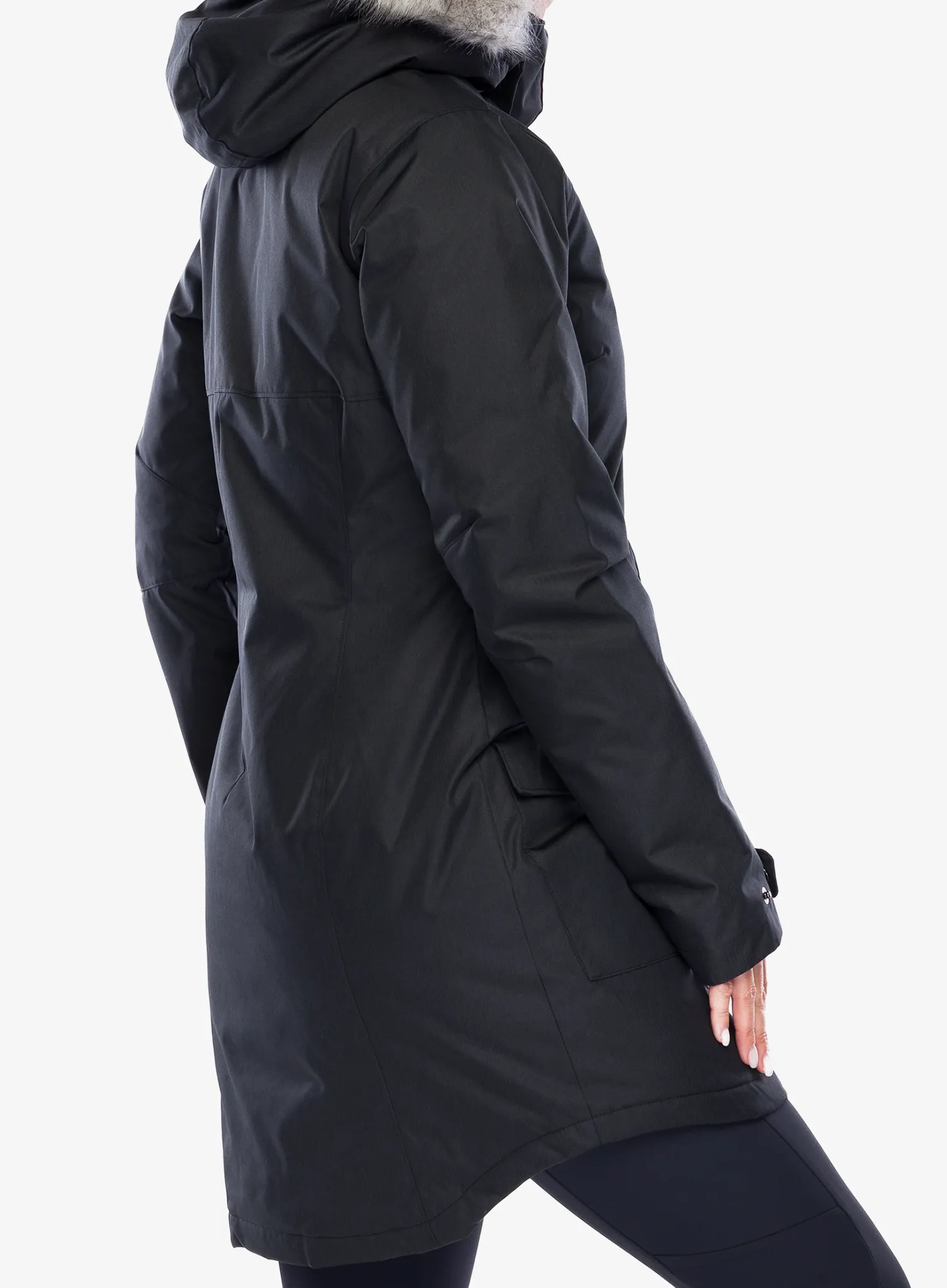 Dámský kabát Columbia Suttle Mountain Long Insulated Jacket - black