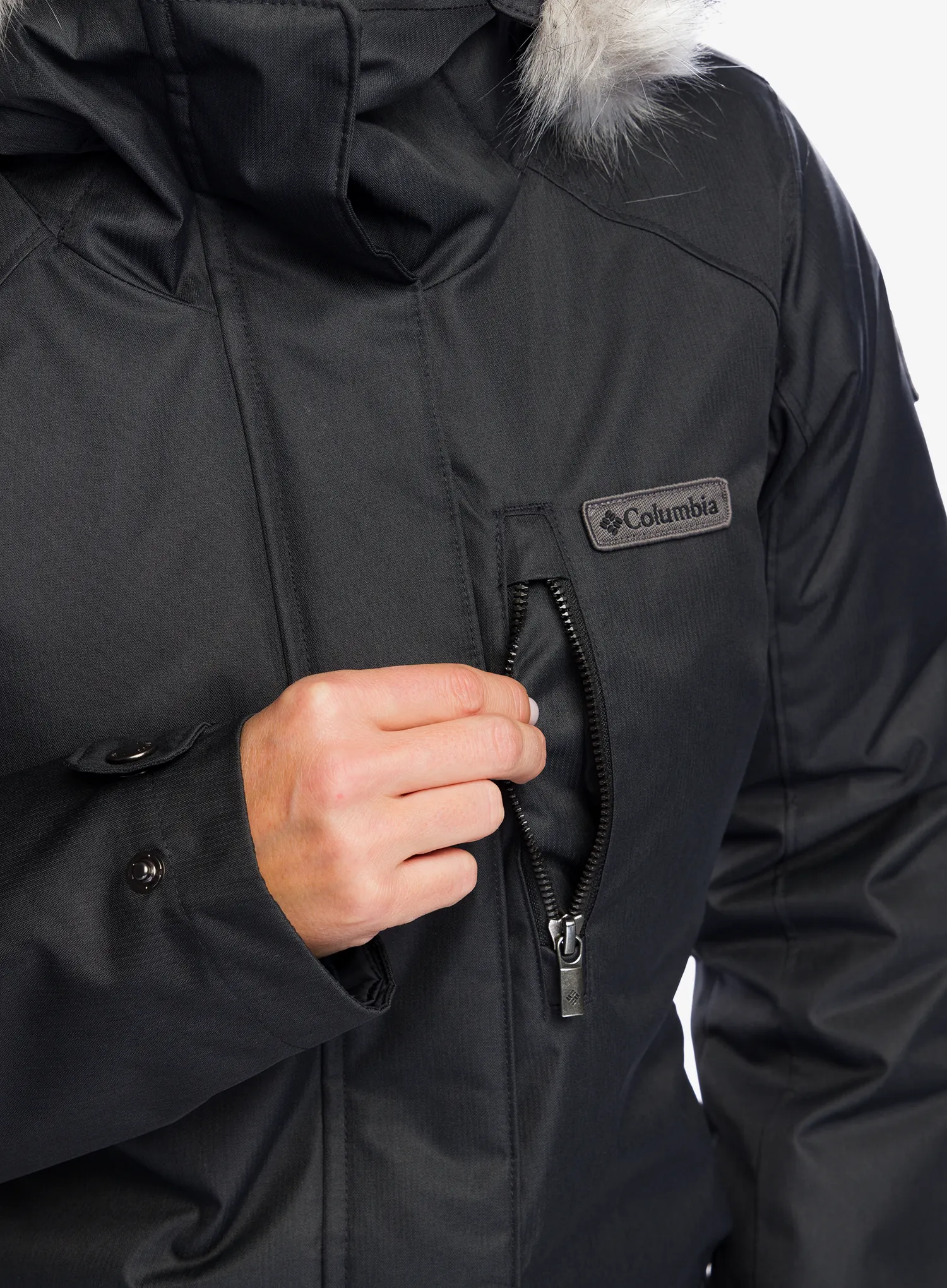 Dámský kabát Columbia Suttle Mountain Long Insulated Jacket - black