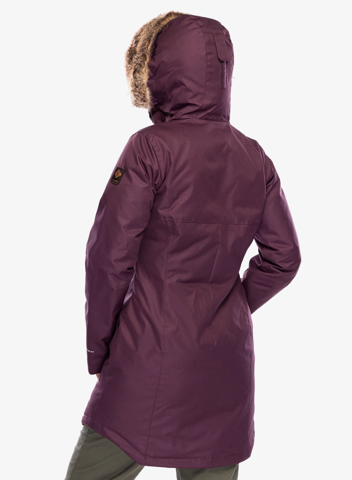 Dámský kabát Columbia Suttle Mountain Long Insulated Jacket - moonvista