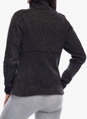 Fleece mikina dámská Columbia Sweater Weather Full Zip II - black heather