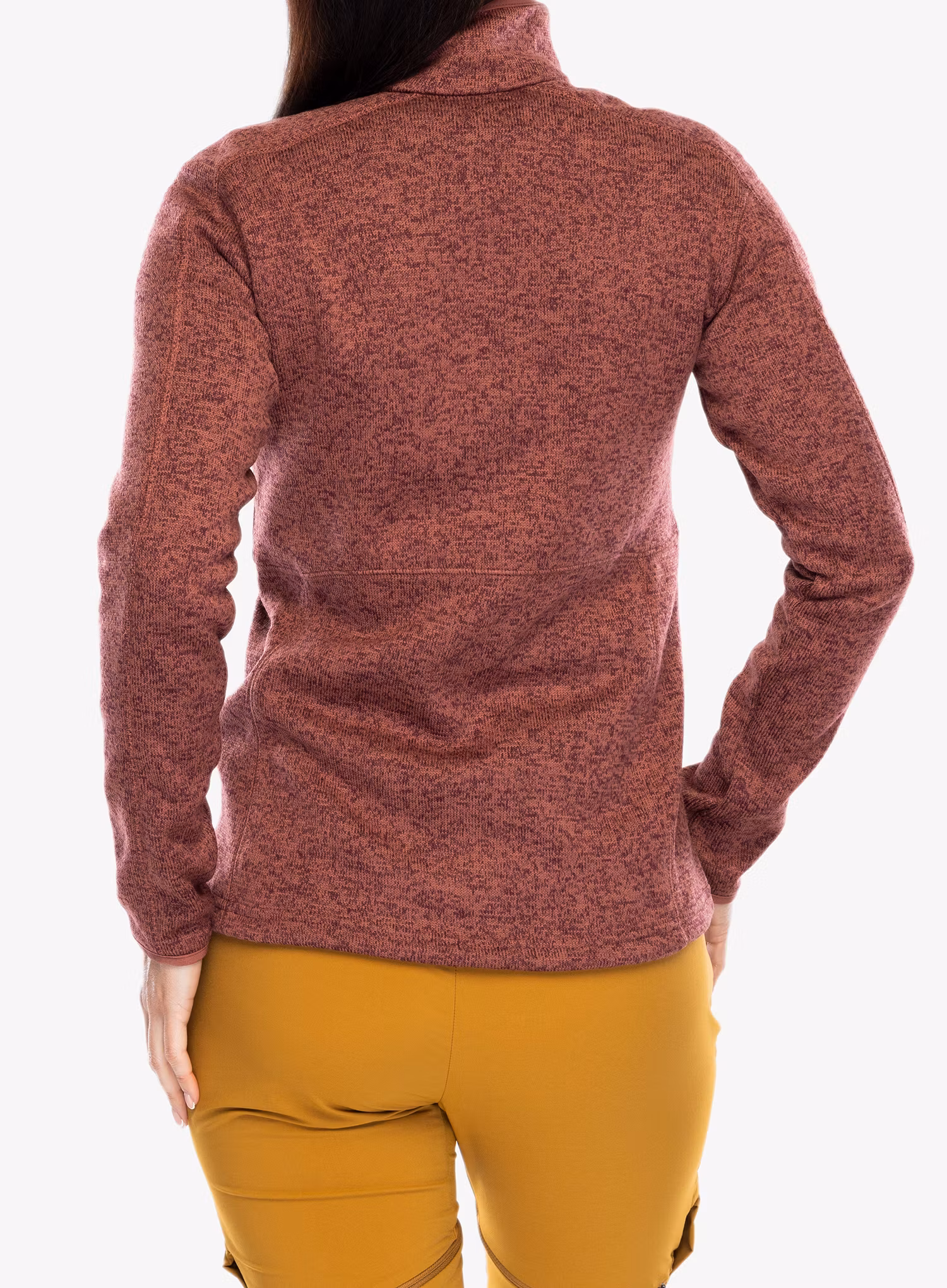Fleece mikina Columbia Sweater Weather Full Zip - beetroot heather