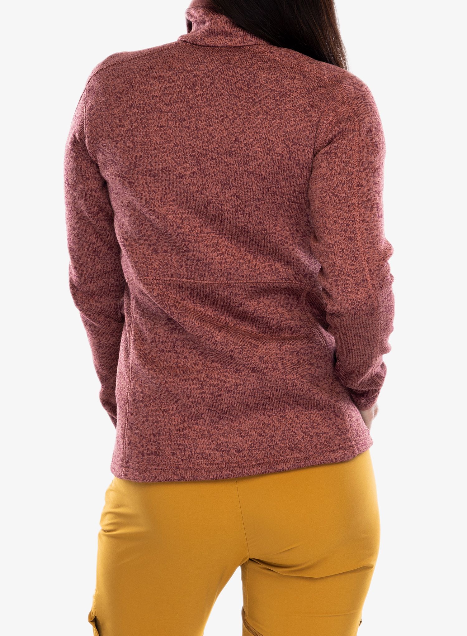 Fleece mikina Columbia Sweater Weather Full Zip - beetroot heather