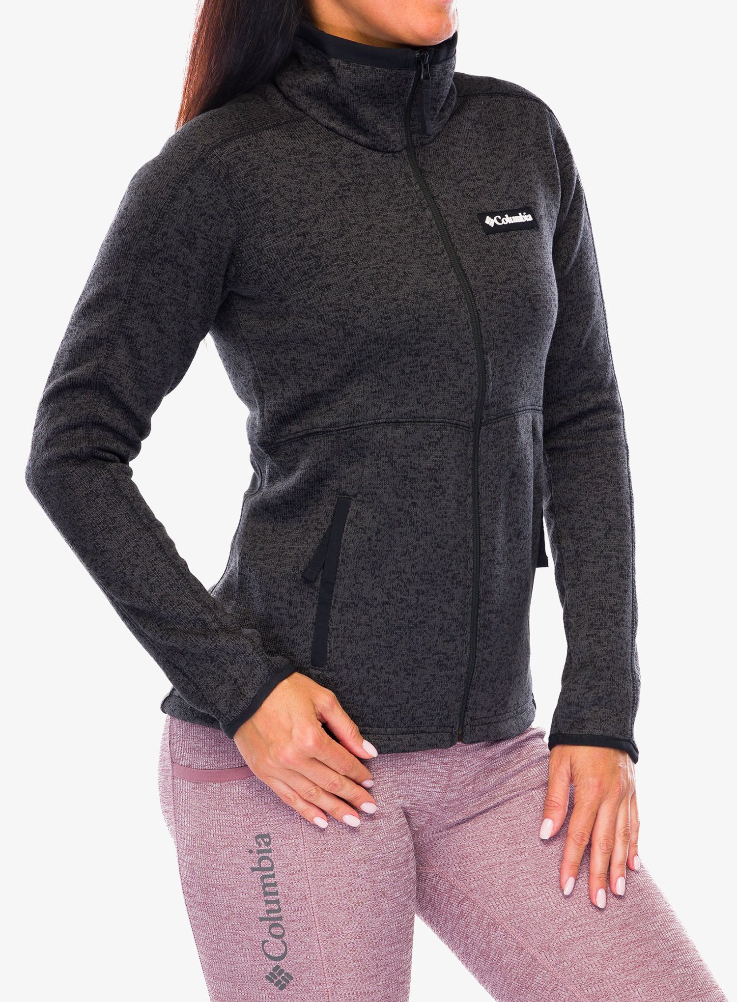 Dámská fleecová mikina Columbia Sweater Weather Full Zip - black