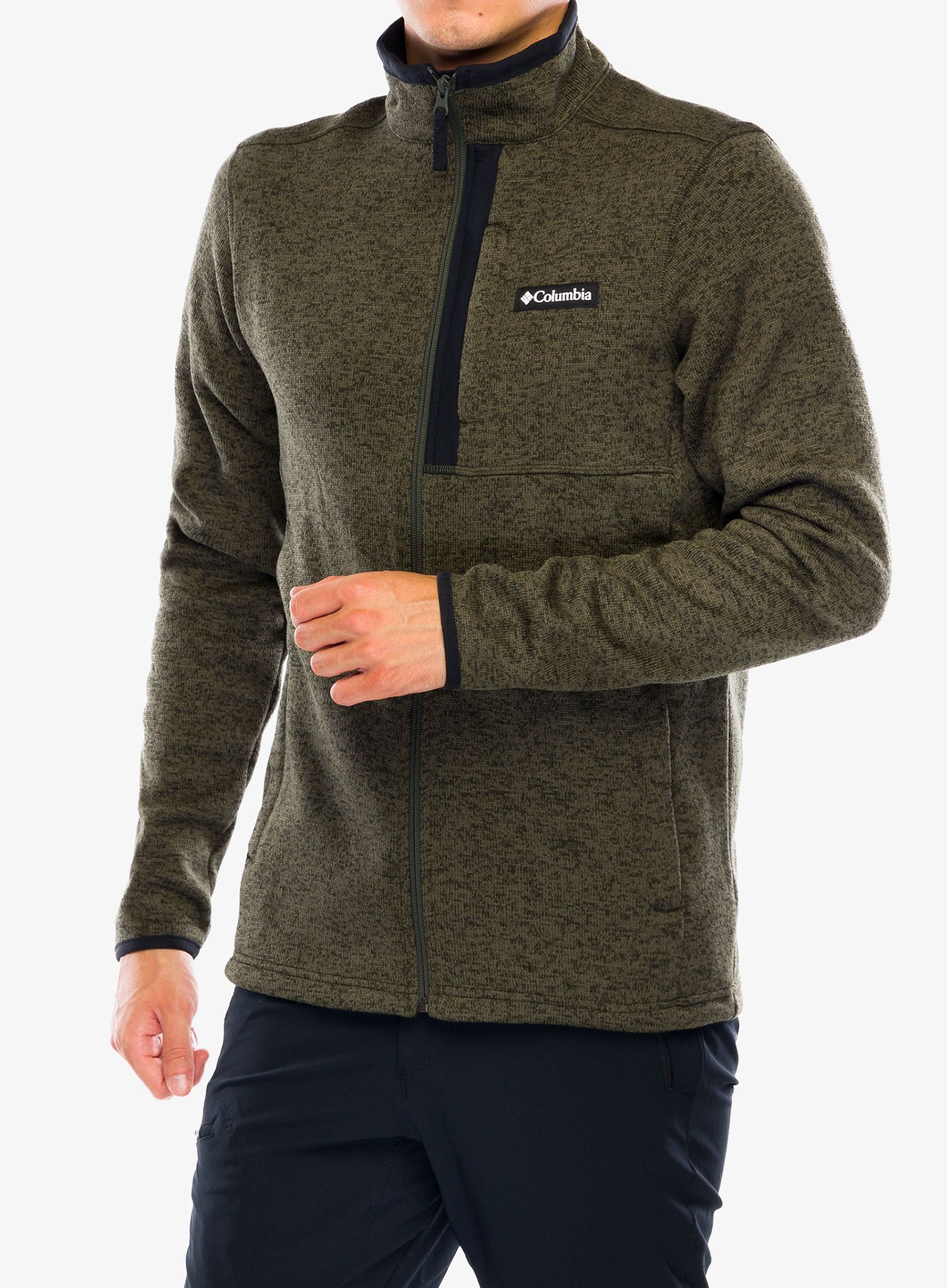 Rozepínací mikina Columbia Sweater Weather Full Zip - greenscape heather