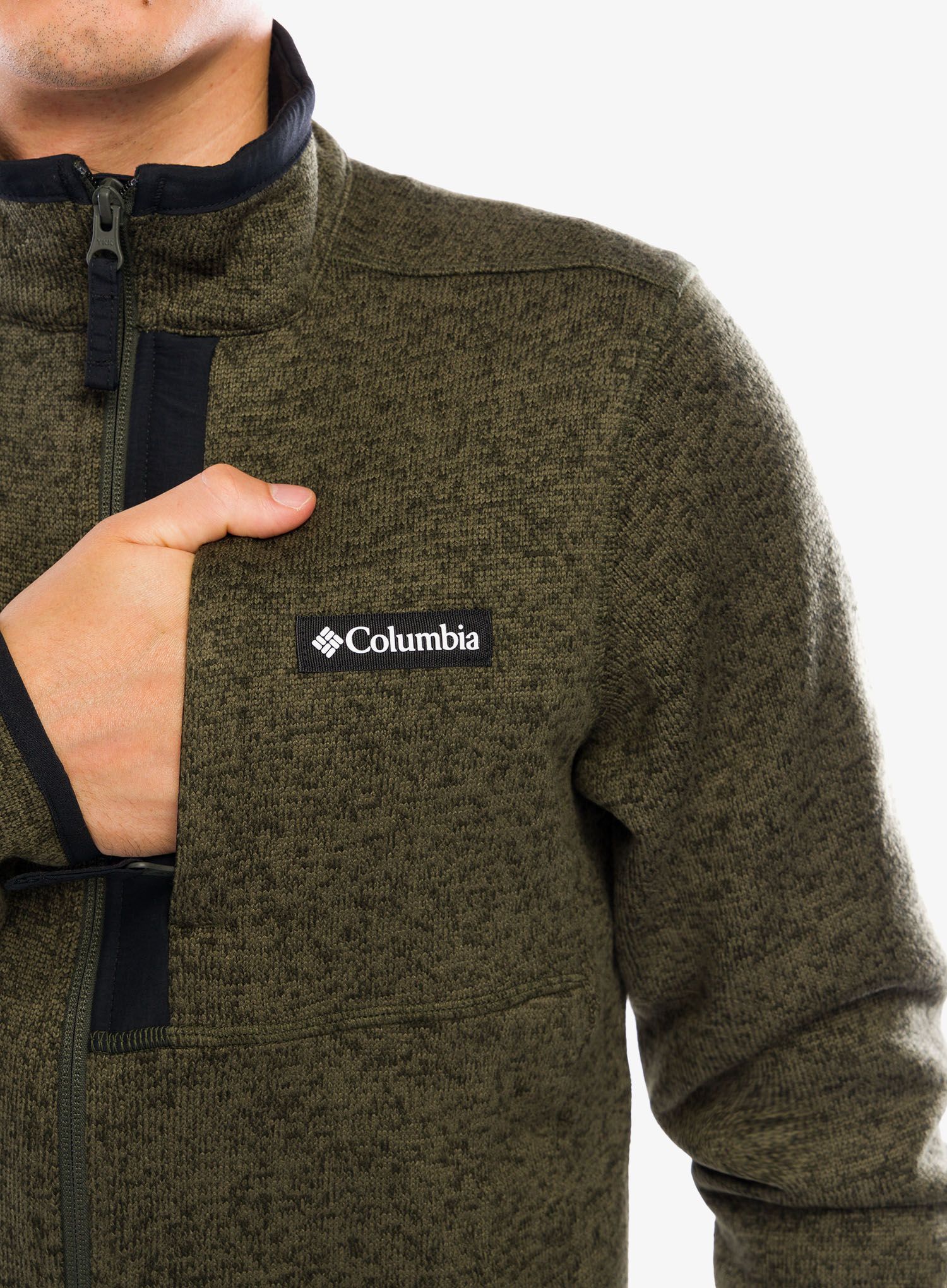 Rozepínací mikina Columbia Sweater Weather Full Zip - greenscape heather