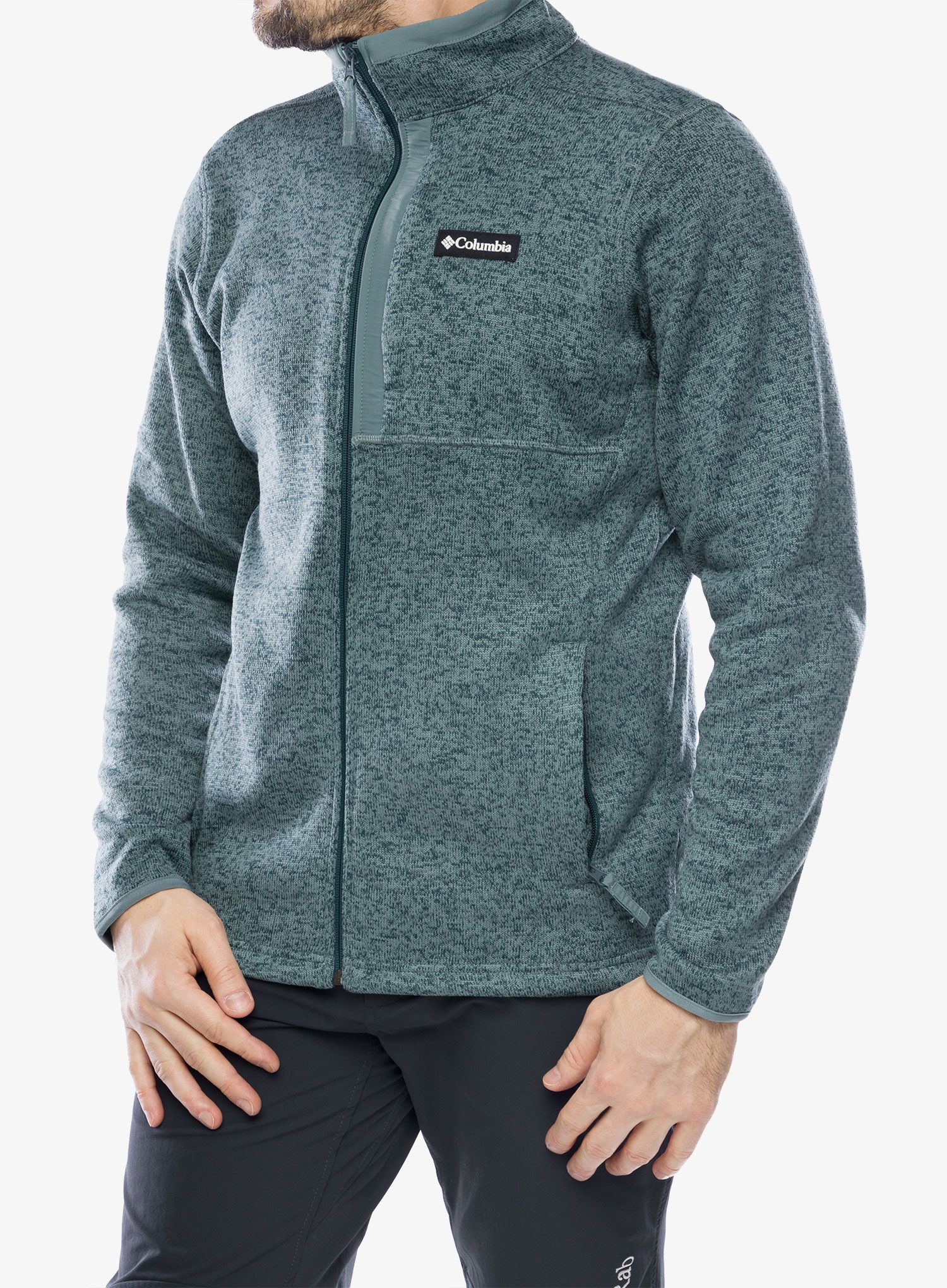 Rozepínací mikina Columbia Sweater Weather Full Zip - night wave heater/metal