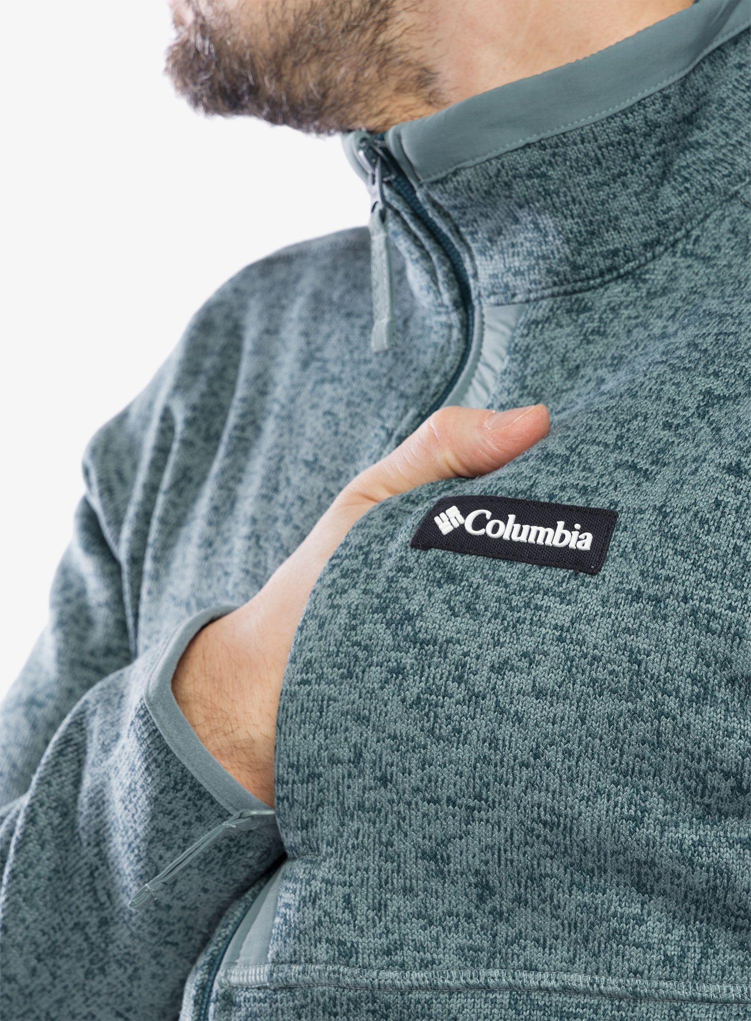 Rozepínací mikina Columbia Sweater Weather Full Zip - night wave heater/metal