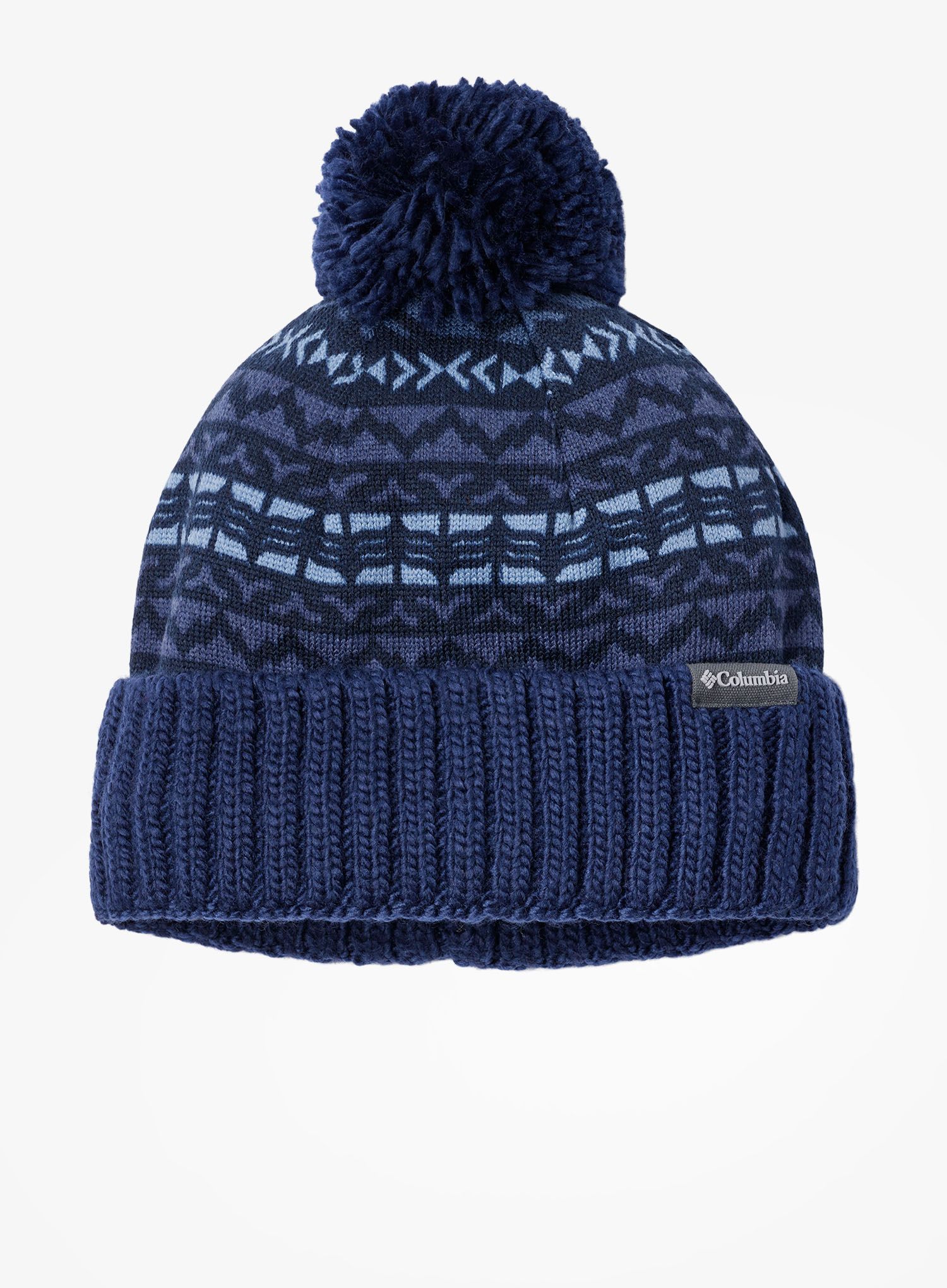 Zimní čepice Columbia Sweater Weather Pom Beanie - collegiate navy madras