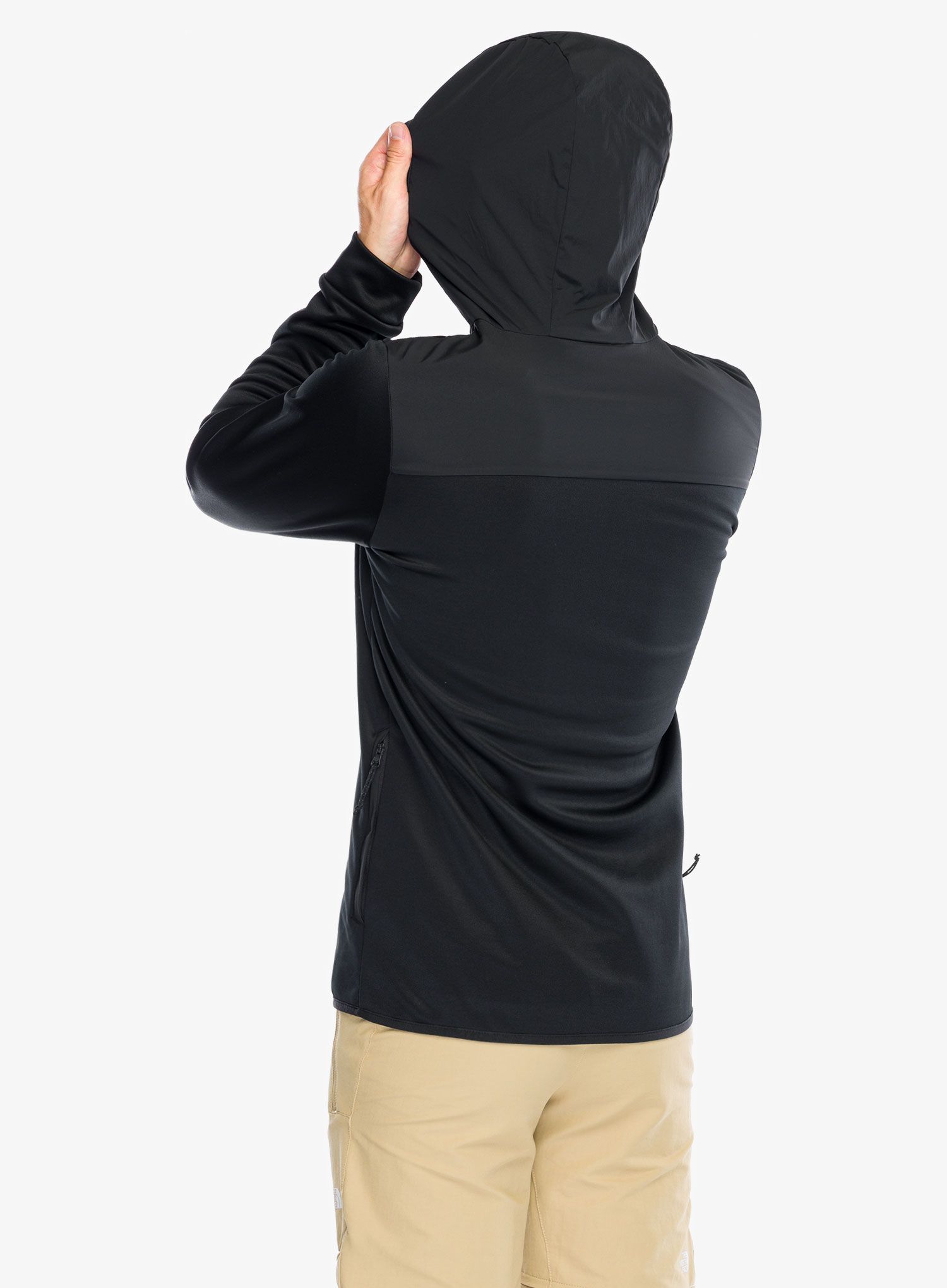 Mikina s kapucí Columbia Tech Fleece Full Zip Hoodie - black