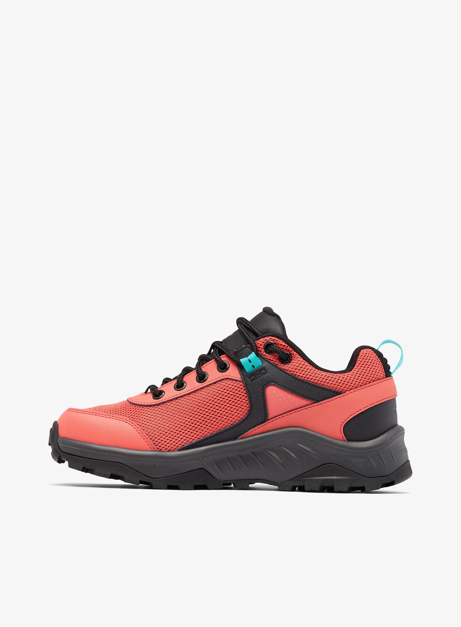Turistické boty dámské Columbia Trailstorm Ascend WP - red coral/bright aqua