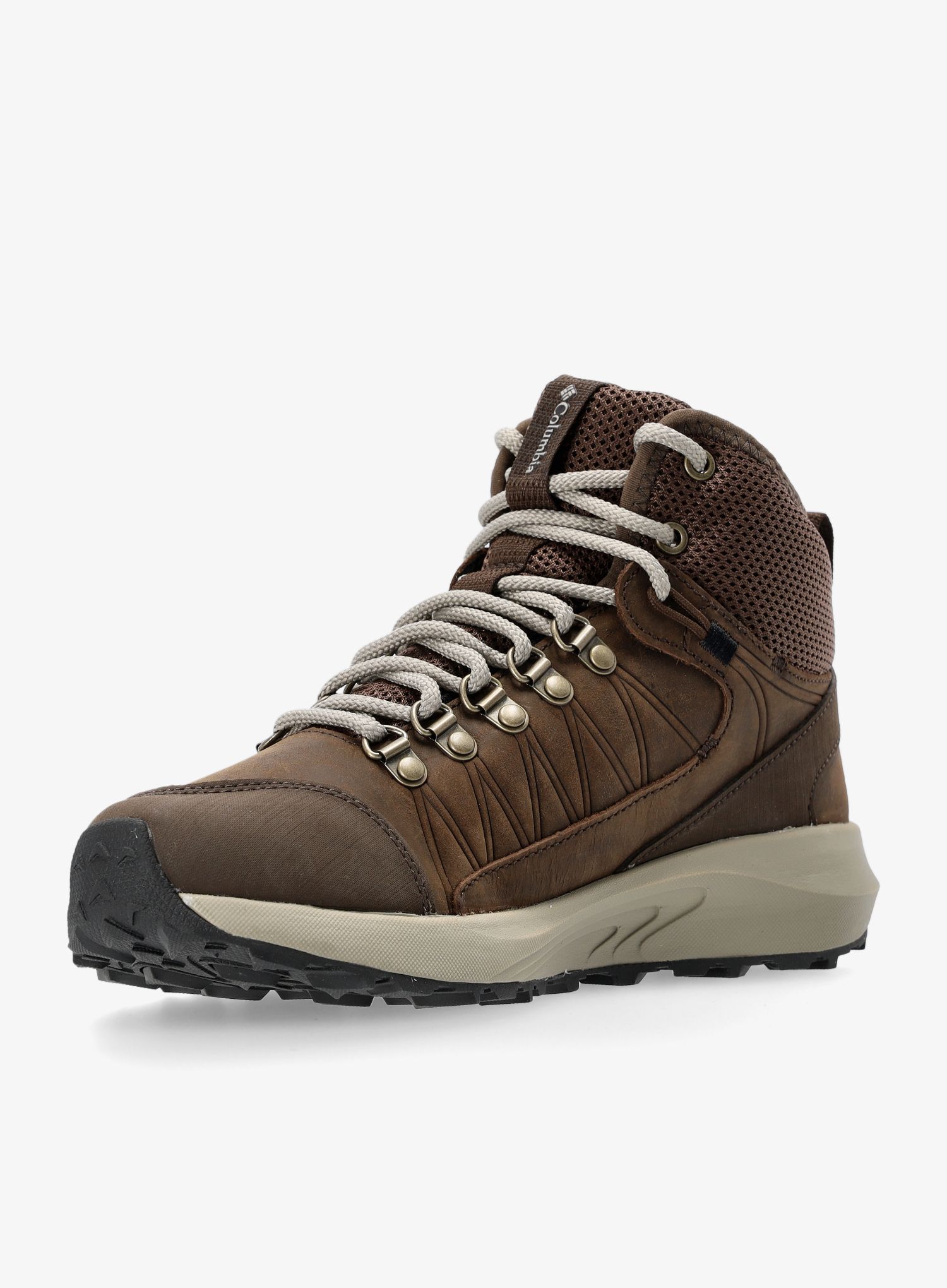 Turistické boty dámské Columbia Trailstorm Crest Mid WP - cordovan/kettle