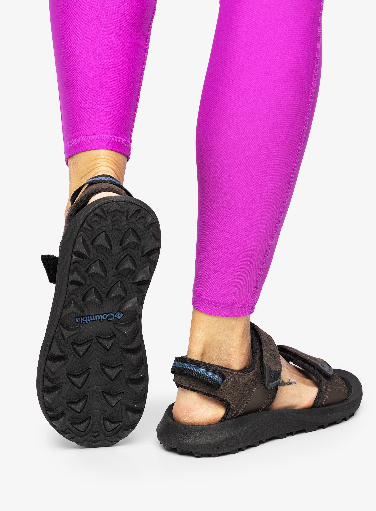 Turistické sandály Columbia Trailstorm Hiker 2 Strap - bark/black