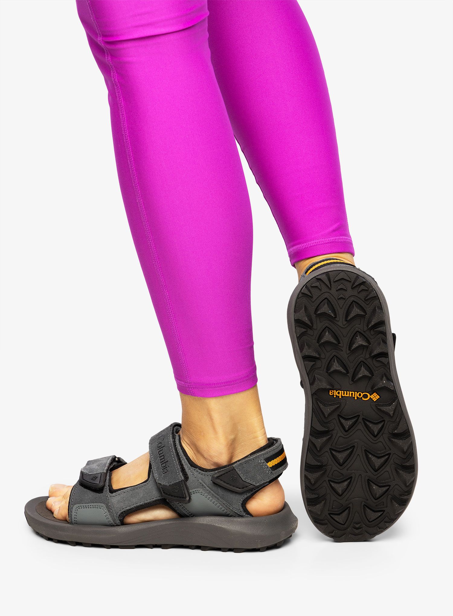 Turistické sandály Columbia Trailstorm Hiker 3 Strap - graphite/black