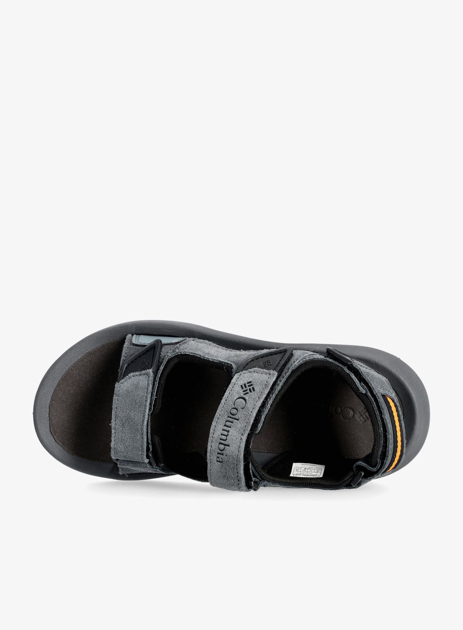 Turistické sandály Columbia Trailstorm Hiker 3 Strap - graphite/black