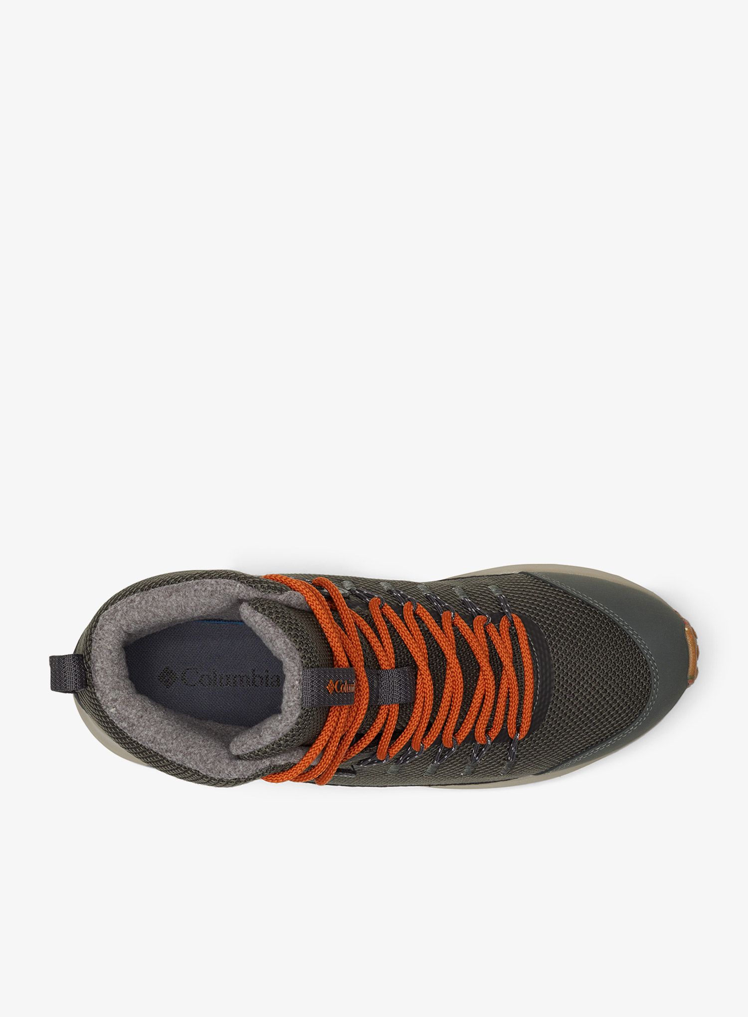 Vysoké turistické boty Columbia Trailstorm Mid WP Omni-Heat - gravel/warm copper