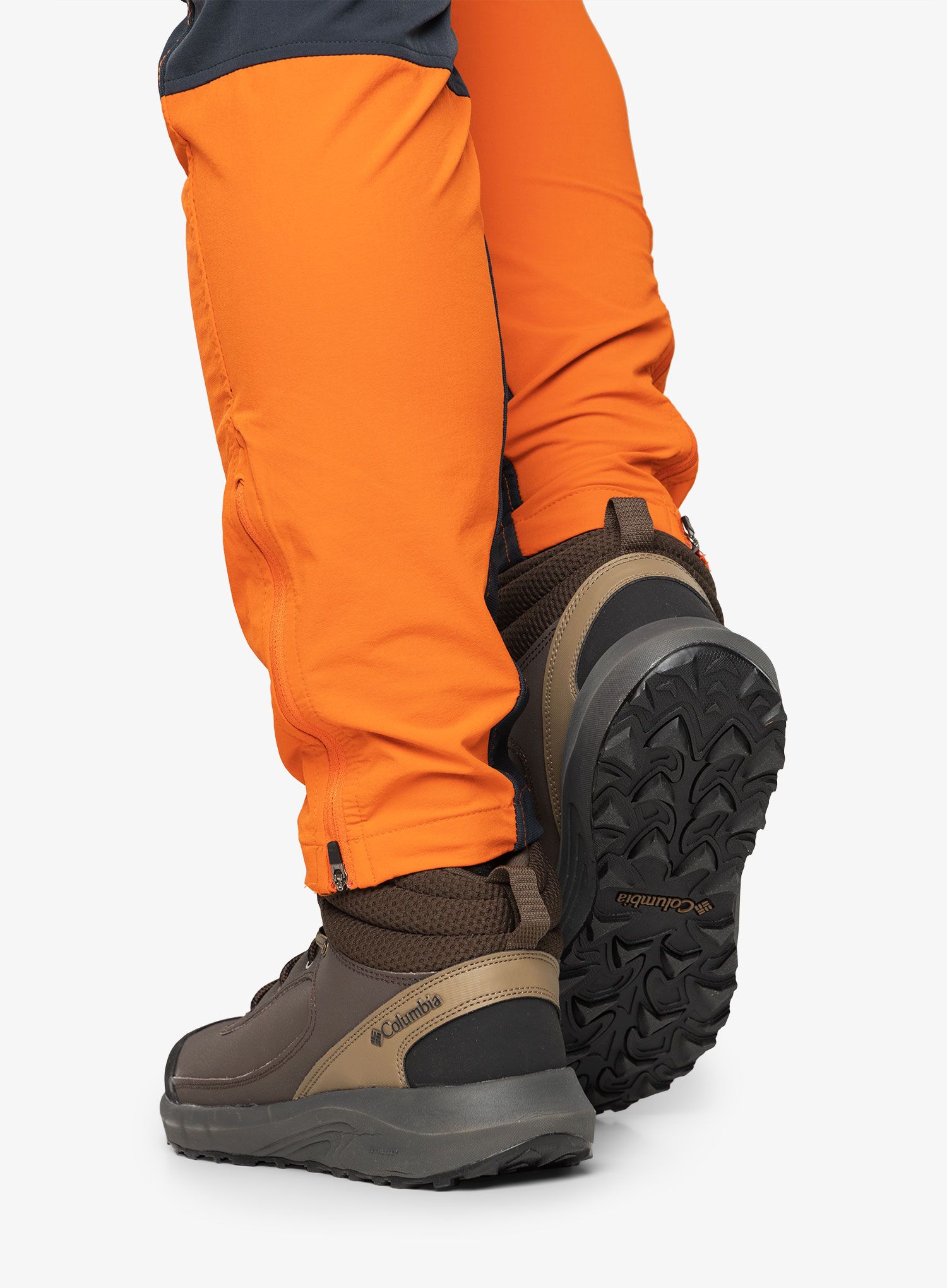 Turistické boty Columbia Trailstorm Peak Mid - cordovan/black