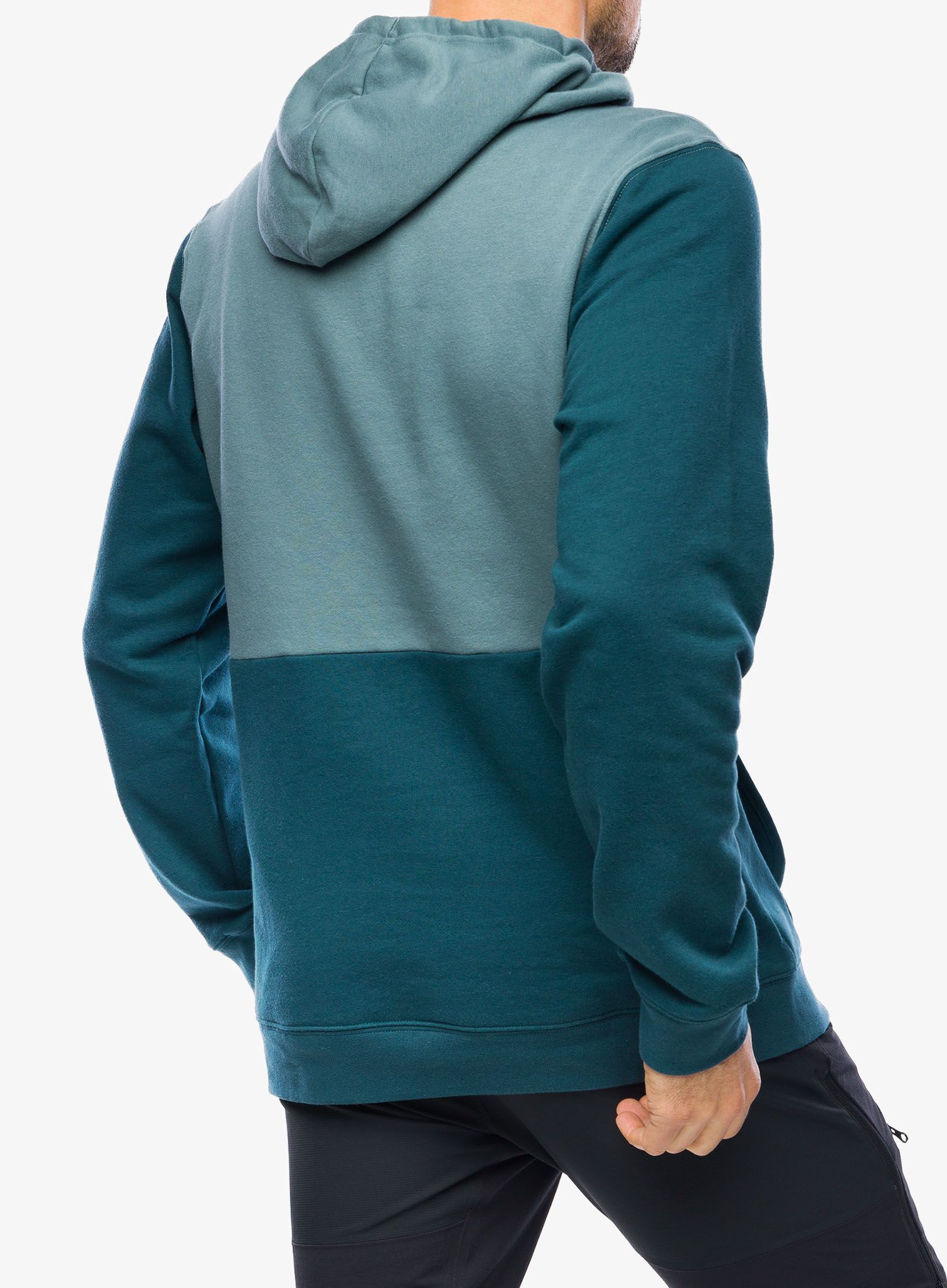 Pánská mikina Columbia Trek Colorblock Hoodie - night wave/metal
