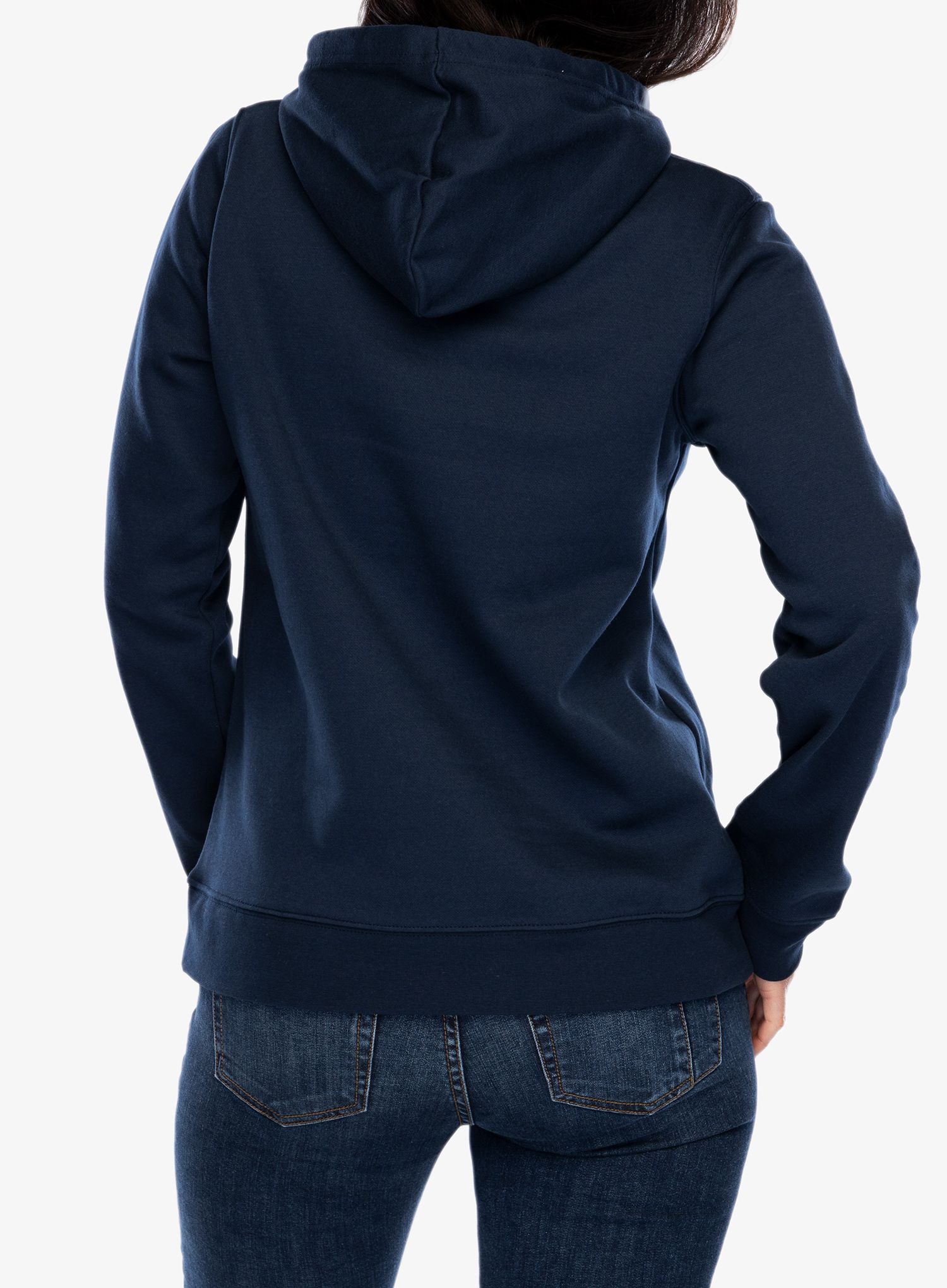 Dámská mikina s kapucí Columbia Trek Graphic Hoodie - collegiate navy