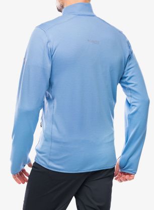 Mikina bez kapuce Columbia Triple Canyon Grid Fleece Full Zip - skyler/dark mountain