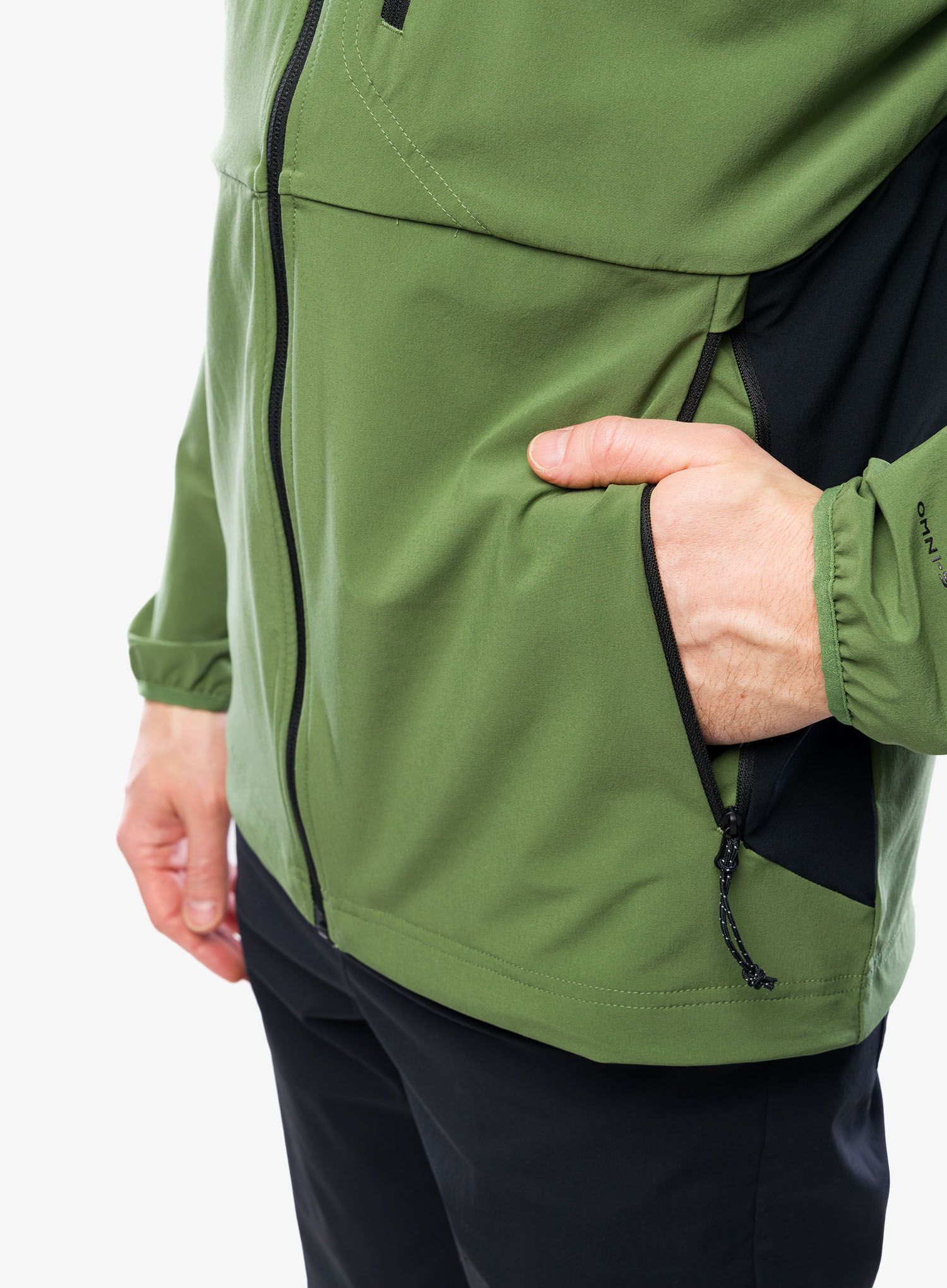Softshellová bunda Columbia Triple Canyon Hooded Jacket - canteen