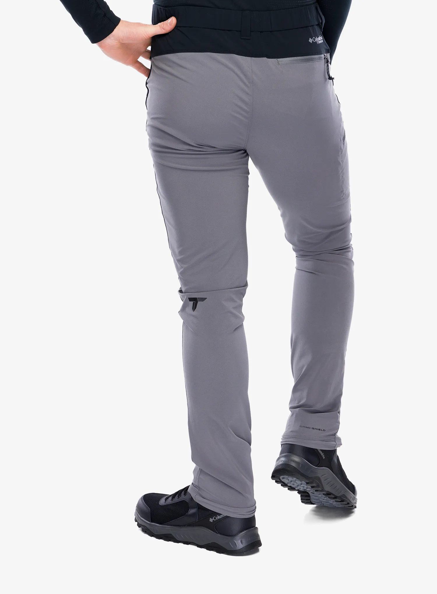 Turistické kalhoty Columbia Triple Canyon Pant II - city grey