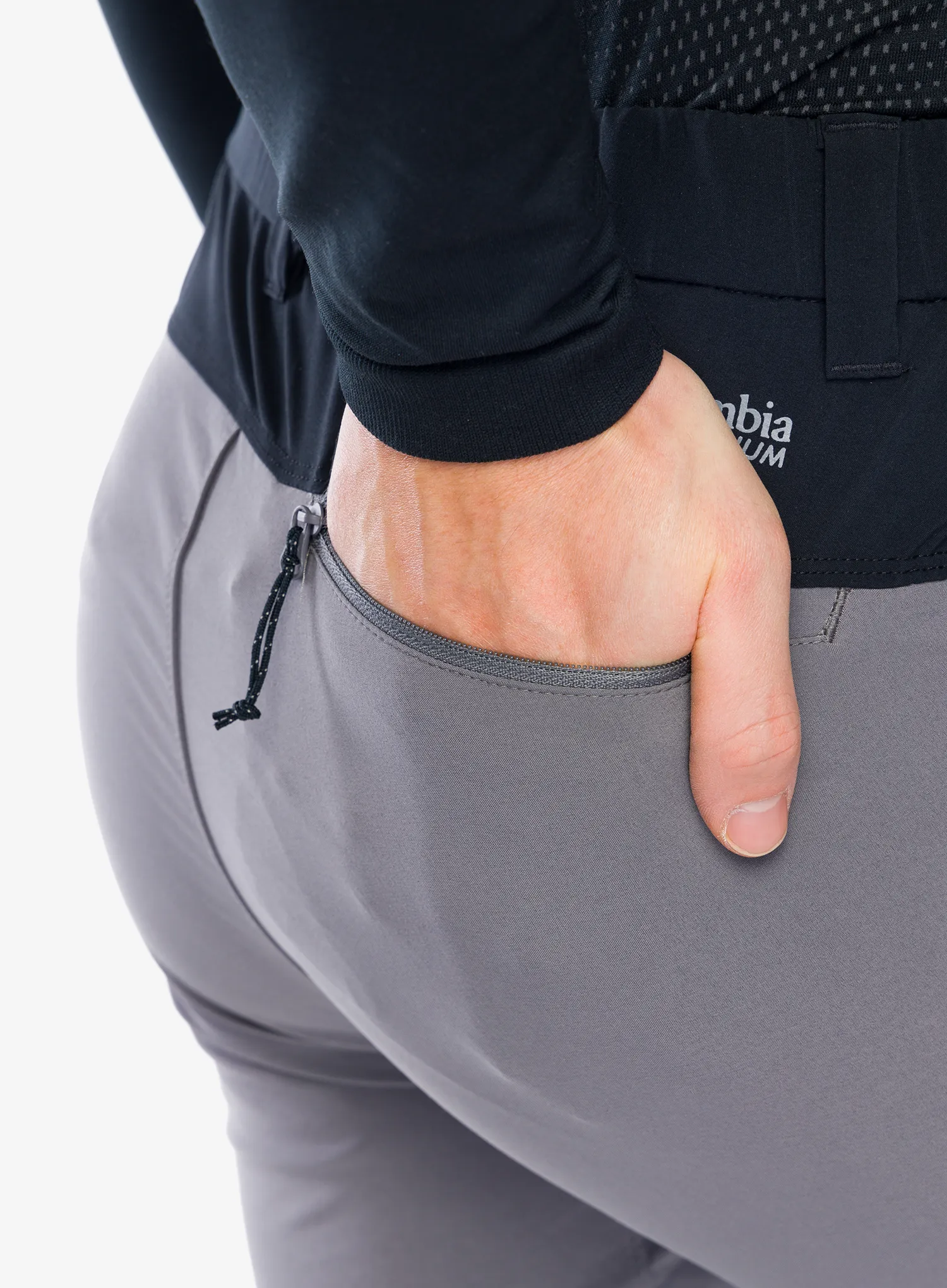 Turistické kalhoty Columbia Triple Canyon Pant II - city grey
