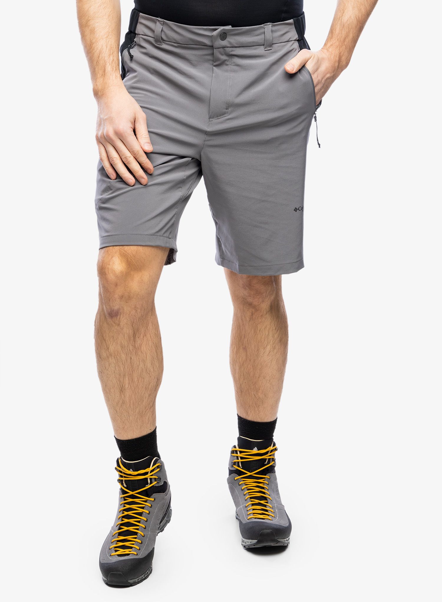 Outdoorové kraťasy Columbia Triple Canyon Short II - city grey