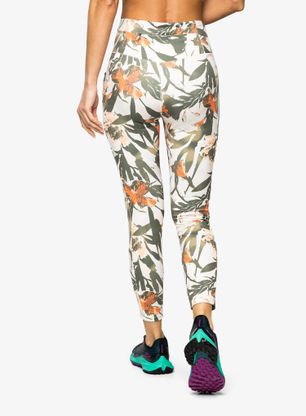 Dámské legíny Columbia Weekend Adventure 7/8 Legging - chalk/floriculture