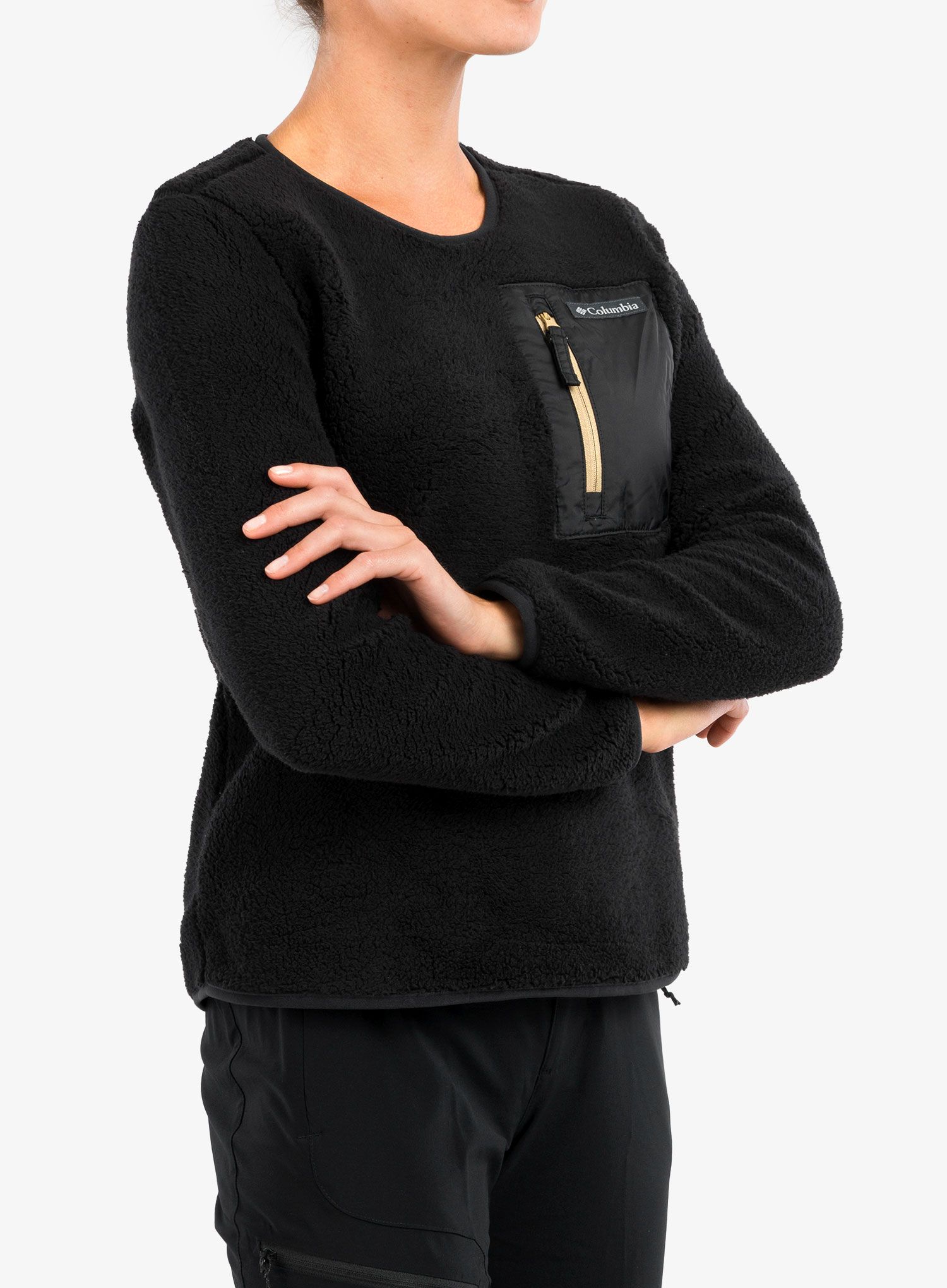 Dámská mikina Columbia West Bend Crew - black