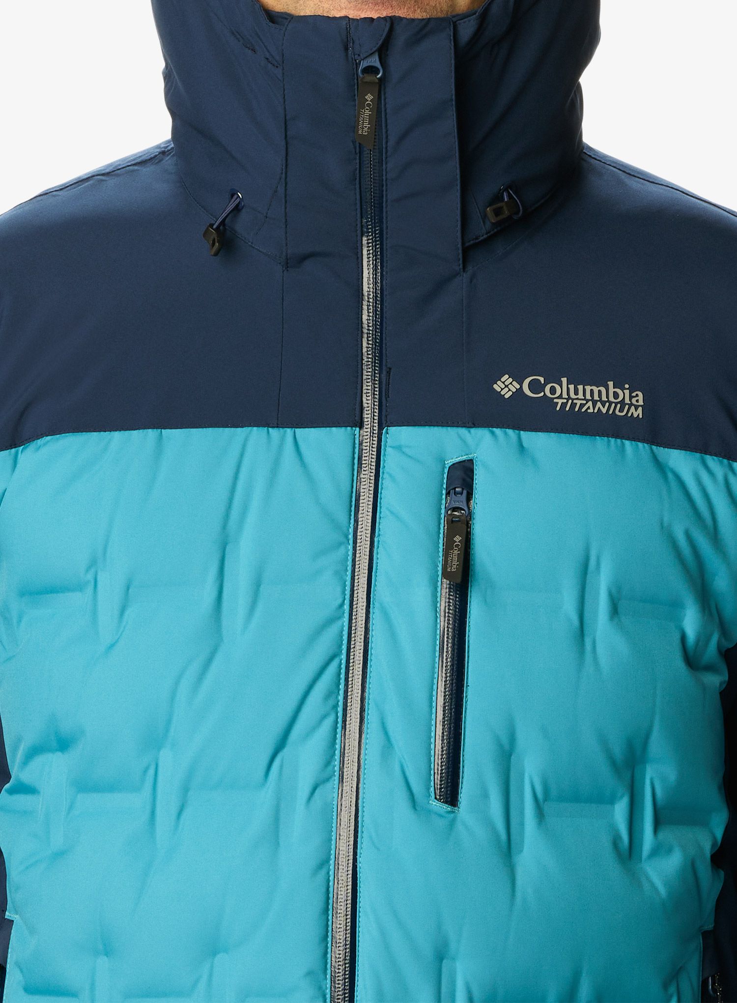 Bunda na lyže Columbia Wild Card III Down Jacket - shasta/collegiate navy