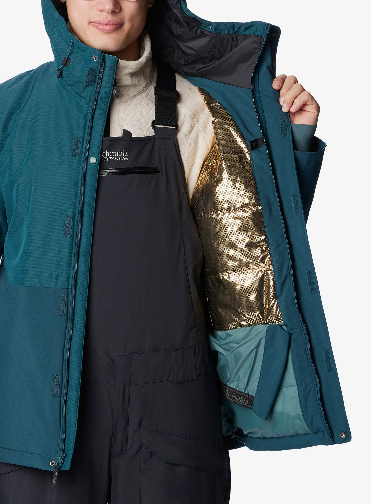 Lyžařská bunda pánská Columbia Winter District II Jacket - night wave