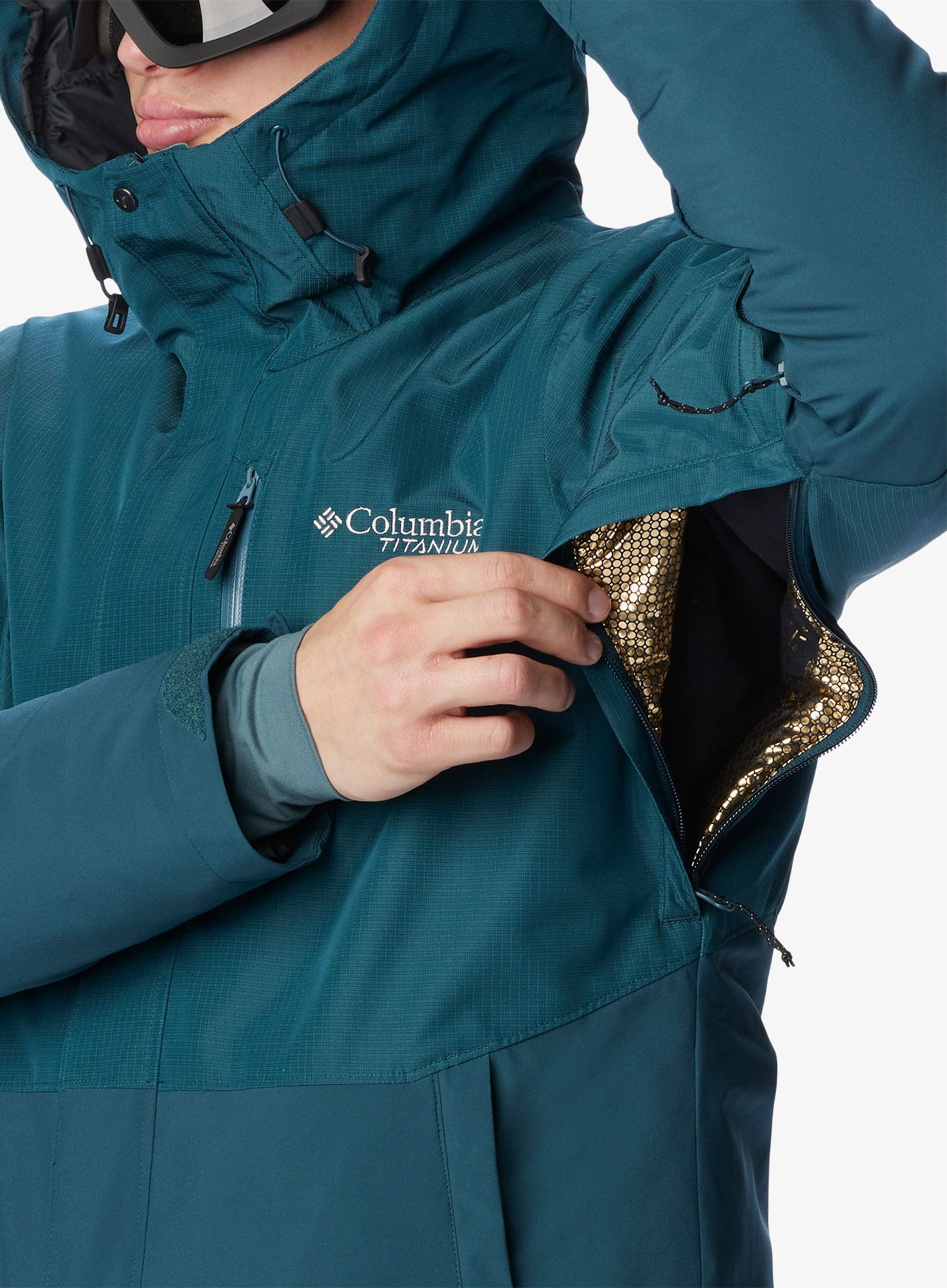 Lyžařská bunda pánská Columbia Winter District II Jacket - night wave