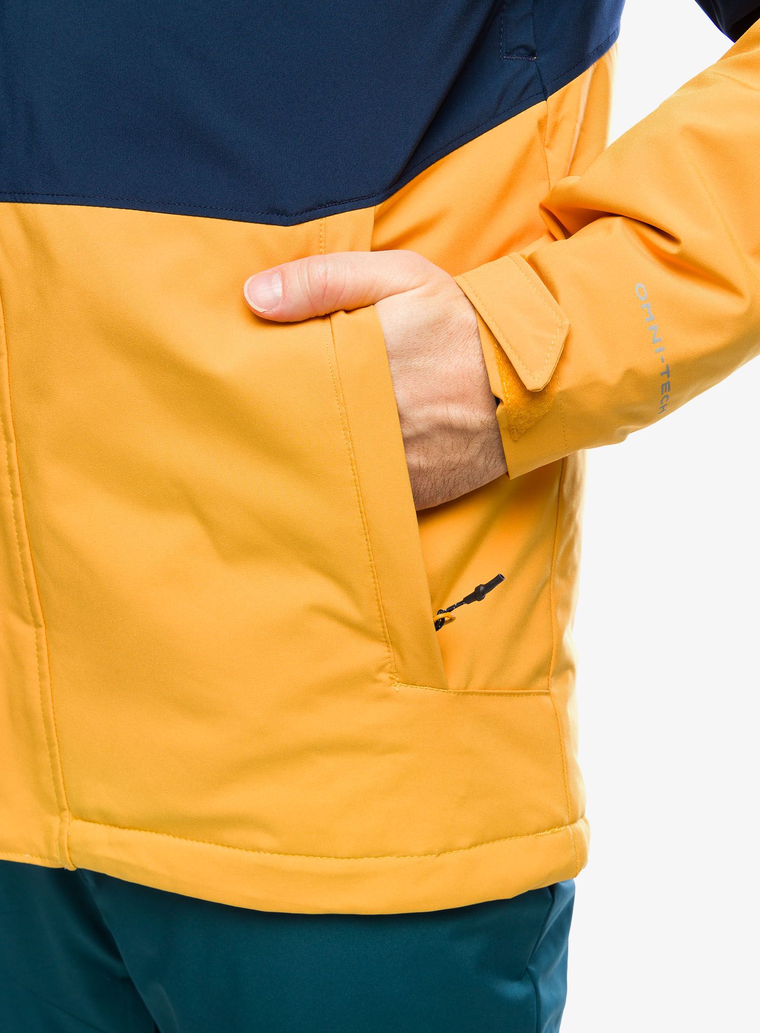Lyžařská bunda Columbia Winter District II Jacket - raw honey/collegiate navy