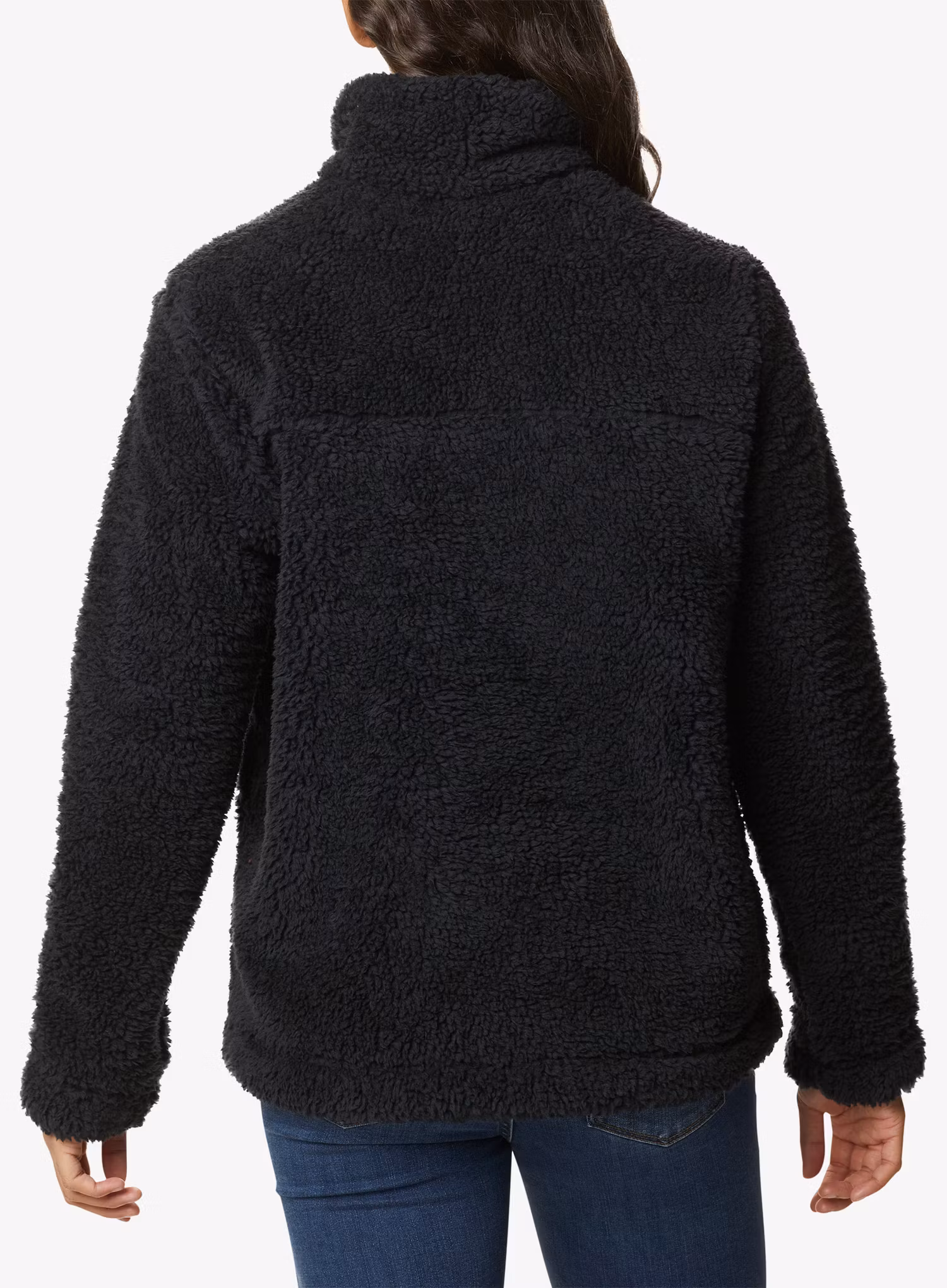 Fleecová mikina dámská Columbia Winter Pass Sherpa FZ - black
