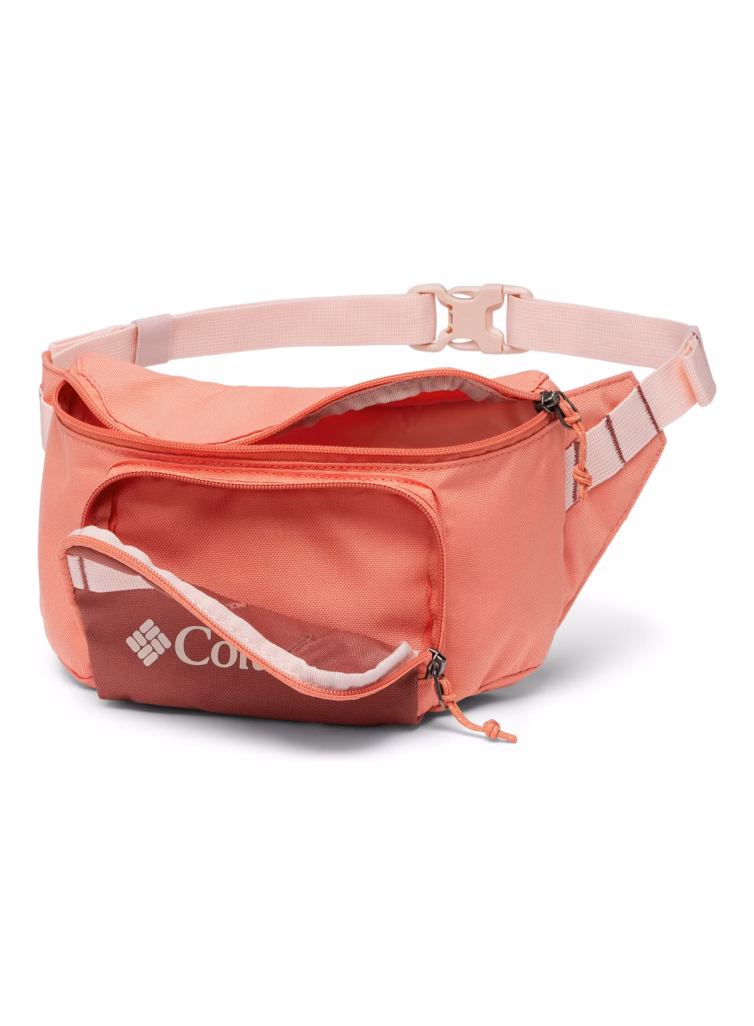 Ledvinka Columbia Zigzag Hip Pack - faded peach/beetroot