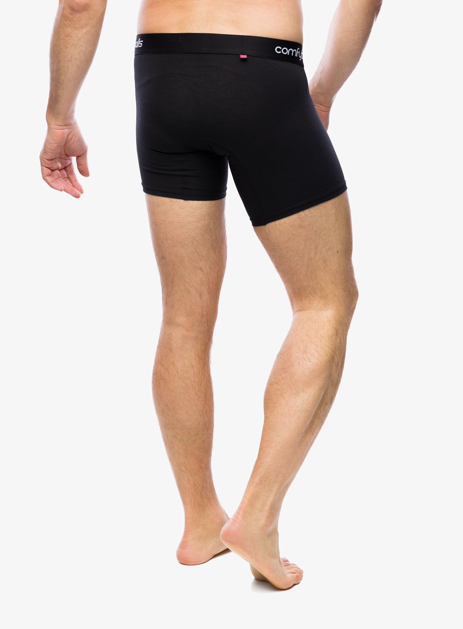 Funkční boxerky Comfyballs Comfycel Long - black/white