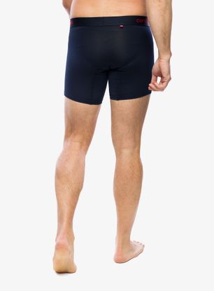 Funkční boxerky Comfyballs Long Performance - navy racing